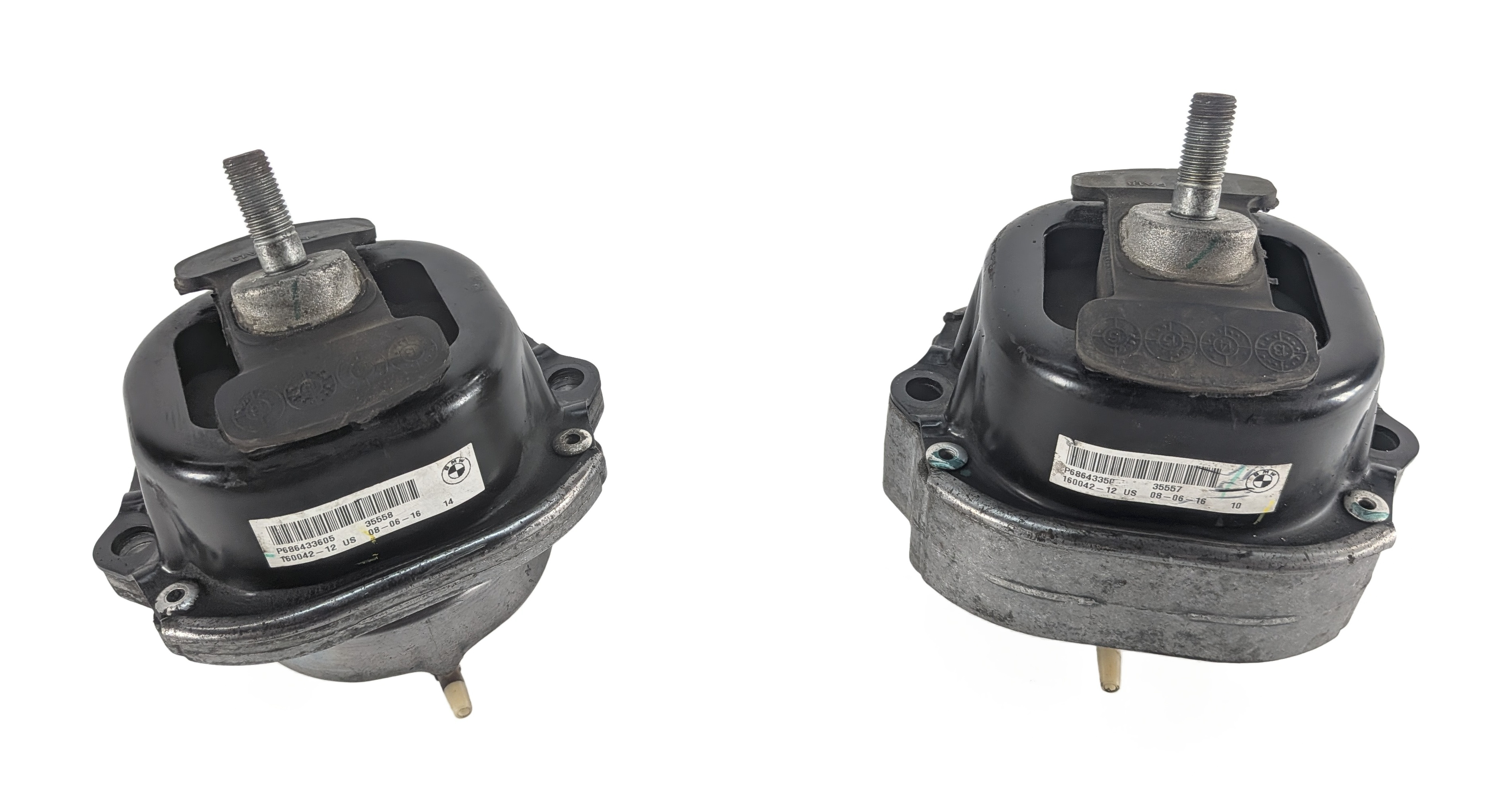 2016 BMW X5 F15 2.0L HYBRID N20B20A ENGINE MOTOR MOUNT LEFT/RIGHT SET/2 — exact item pictured