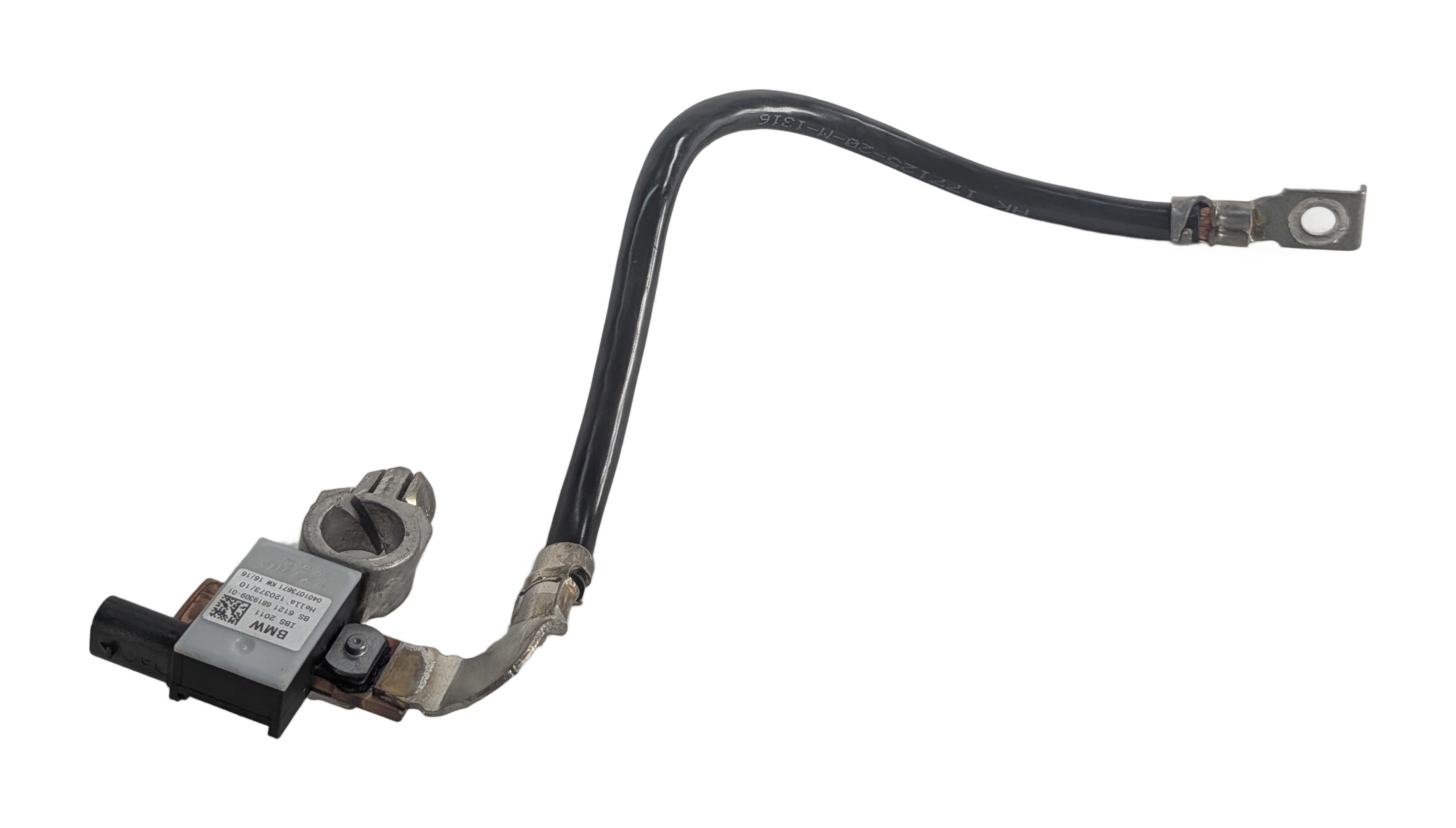 2016 BMW X5 F15 2.0L NEGATIVE GROUND BATTERY CABLE w/ IBS SENSOR — exact item pictured