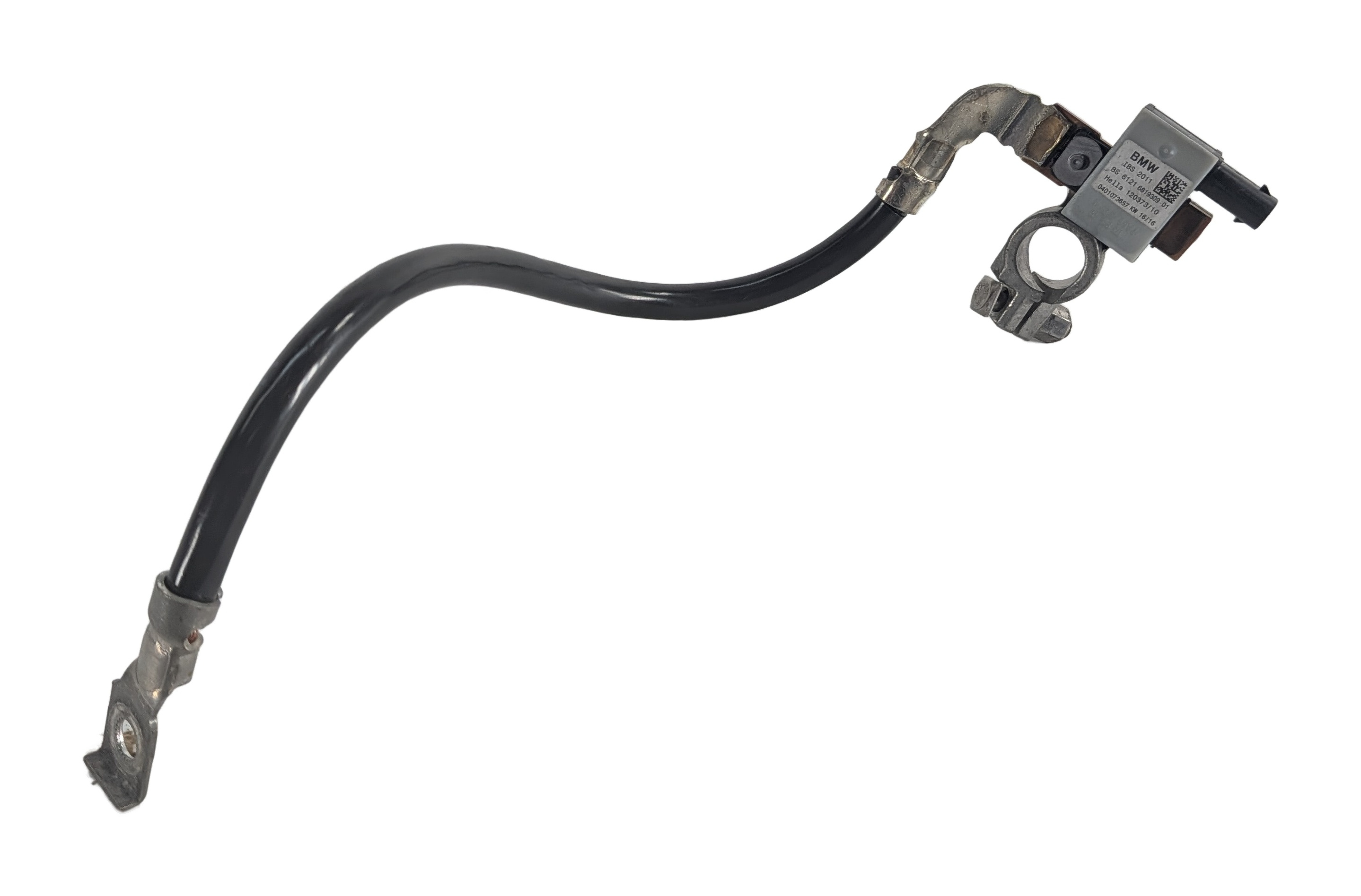 2016 BMW X5 F15 2.0L NEGATIVE GROUND BATTERY CABLE w/ IBS SENSOR — exact item pictured