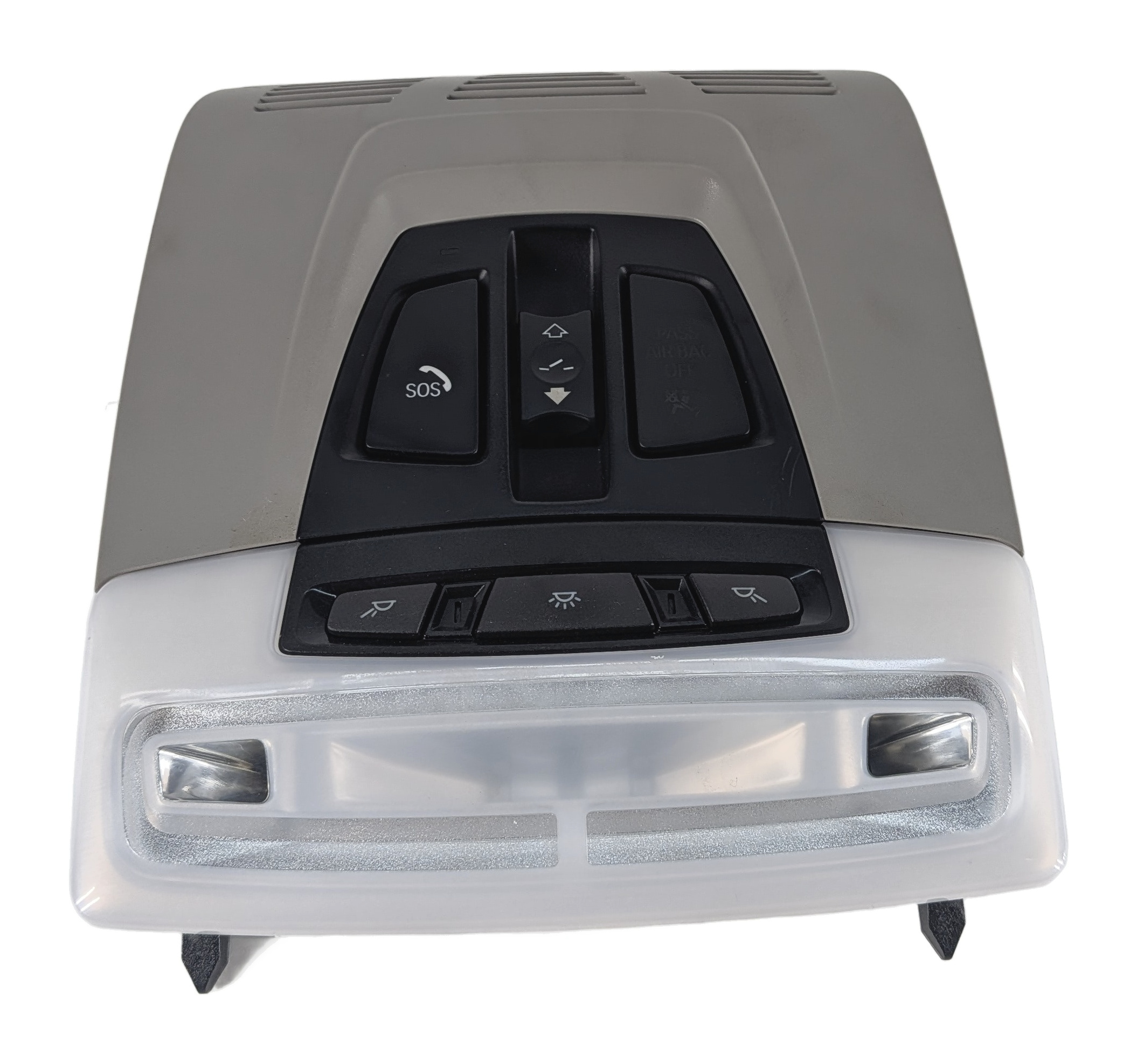 2016 BMW X5 F15 FRONT ROOF DOME COURTESY LIGHT CONSOLE (Gray) — exact item pictured