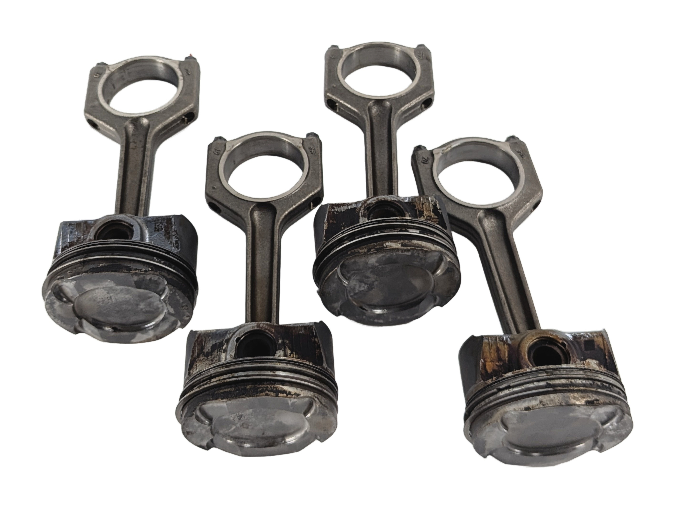 14-18 BMW 2 3 4 5 X1 X3 X5 Z4 2.0L (F10 F22 F30) TURBO N20 N26 PISTON & ROD SET4 — exact item pictured