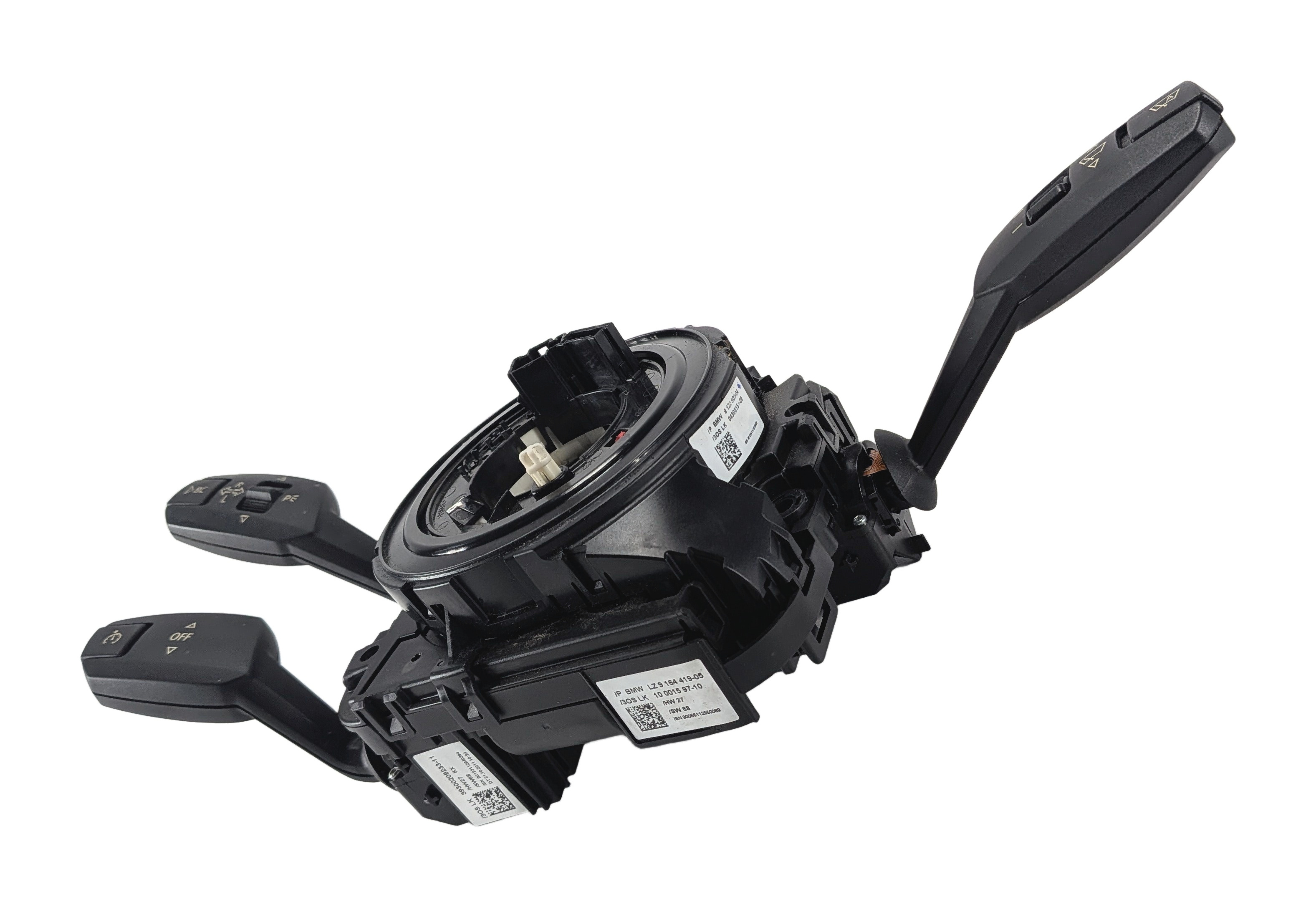2007-2013 BMW X5 (E70) STEERING COLUMN BLINKER WIPER CRUISE COMBINATION SWITCH — exact item pictured