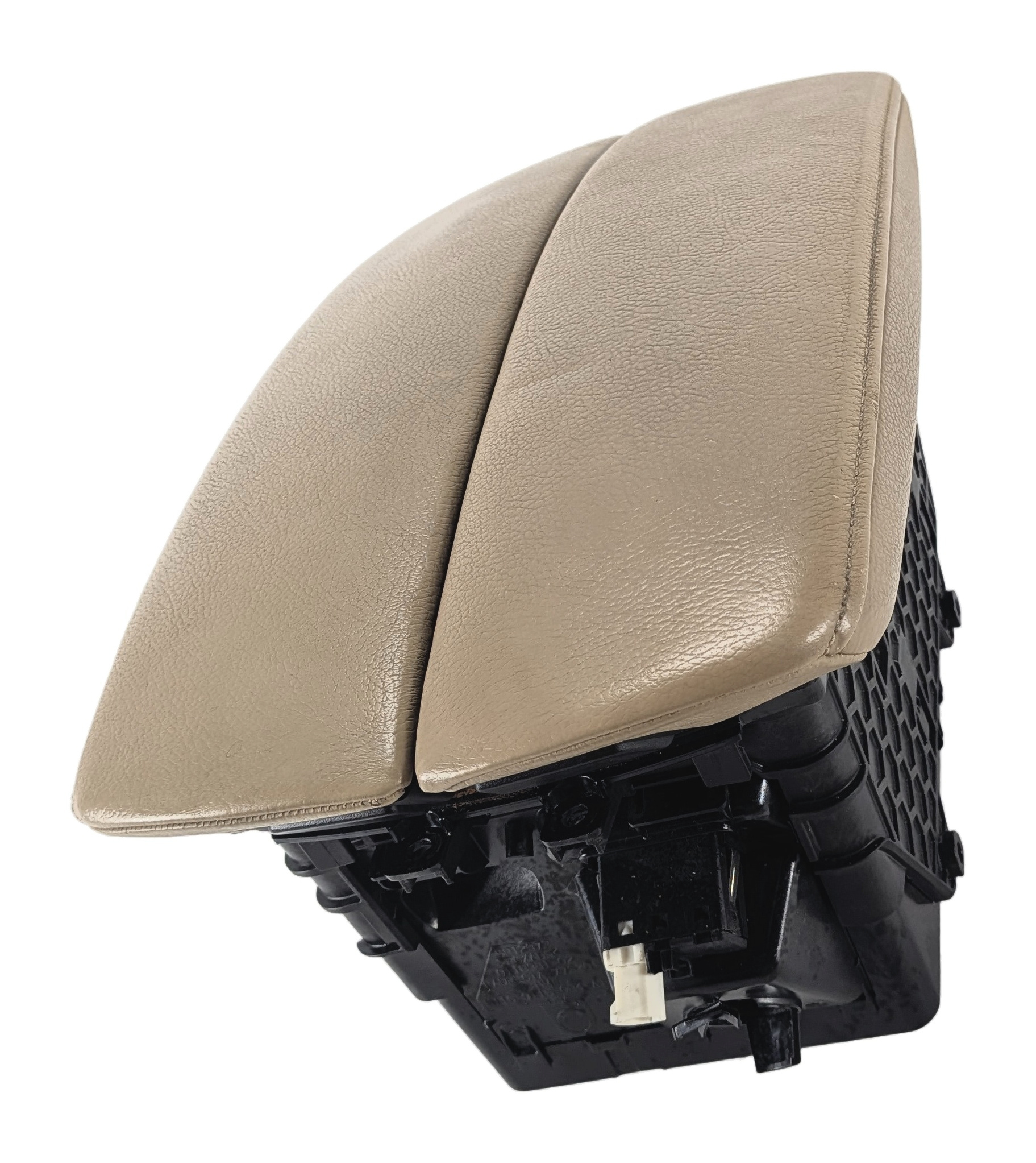 2010-2013 BMW X5 X5M (E70) FRONT CENTER CONSOLE STORAGE BOX ARM REST (Beige) — exact item pictured