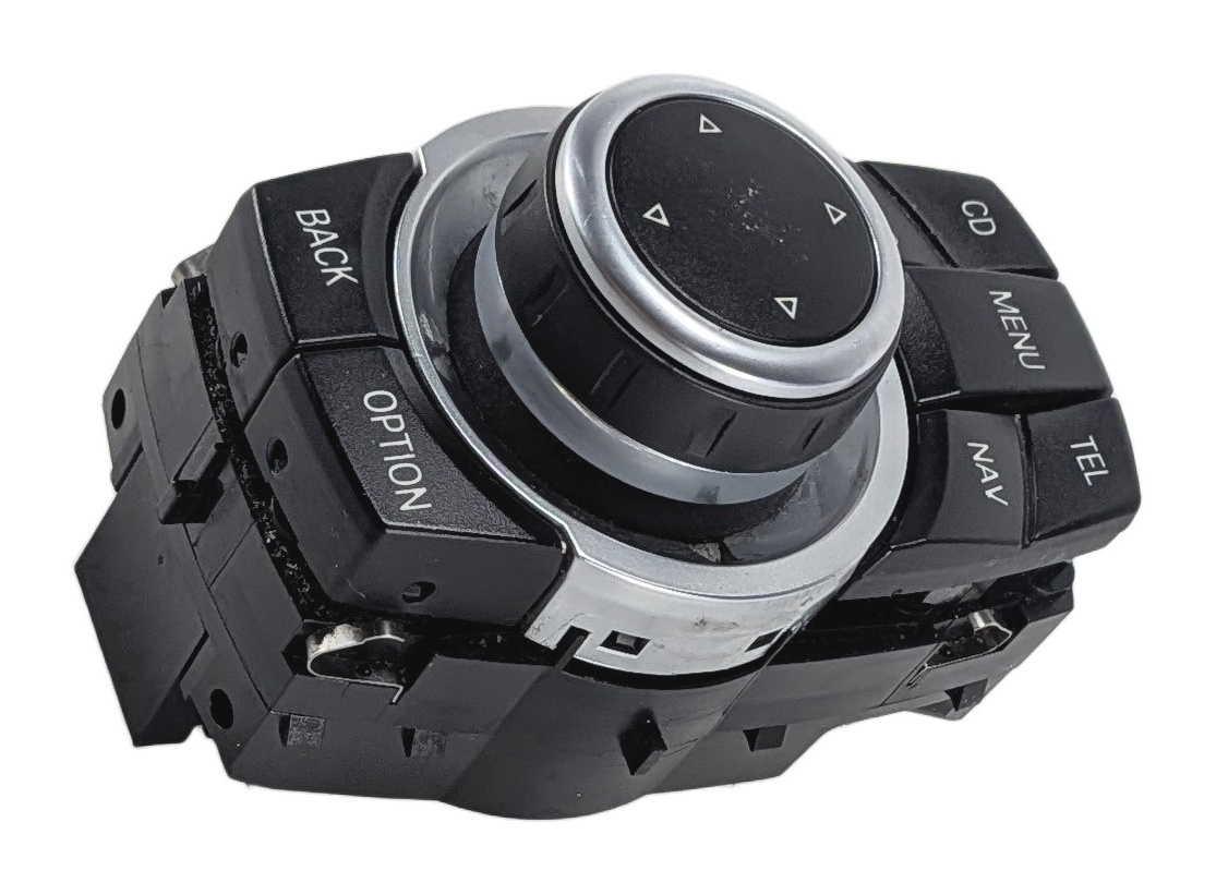 10-14 BMW 135i 335i X5 X6 (E70 E71 E87 E90) STEREO NAVIGATION iDRIVE SWITCH KNOB — exact item pictured