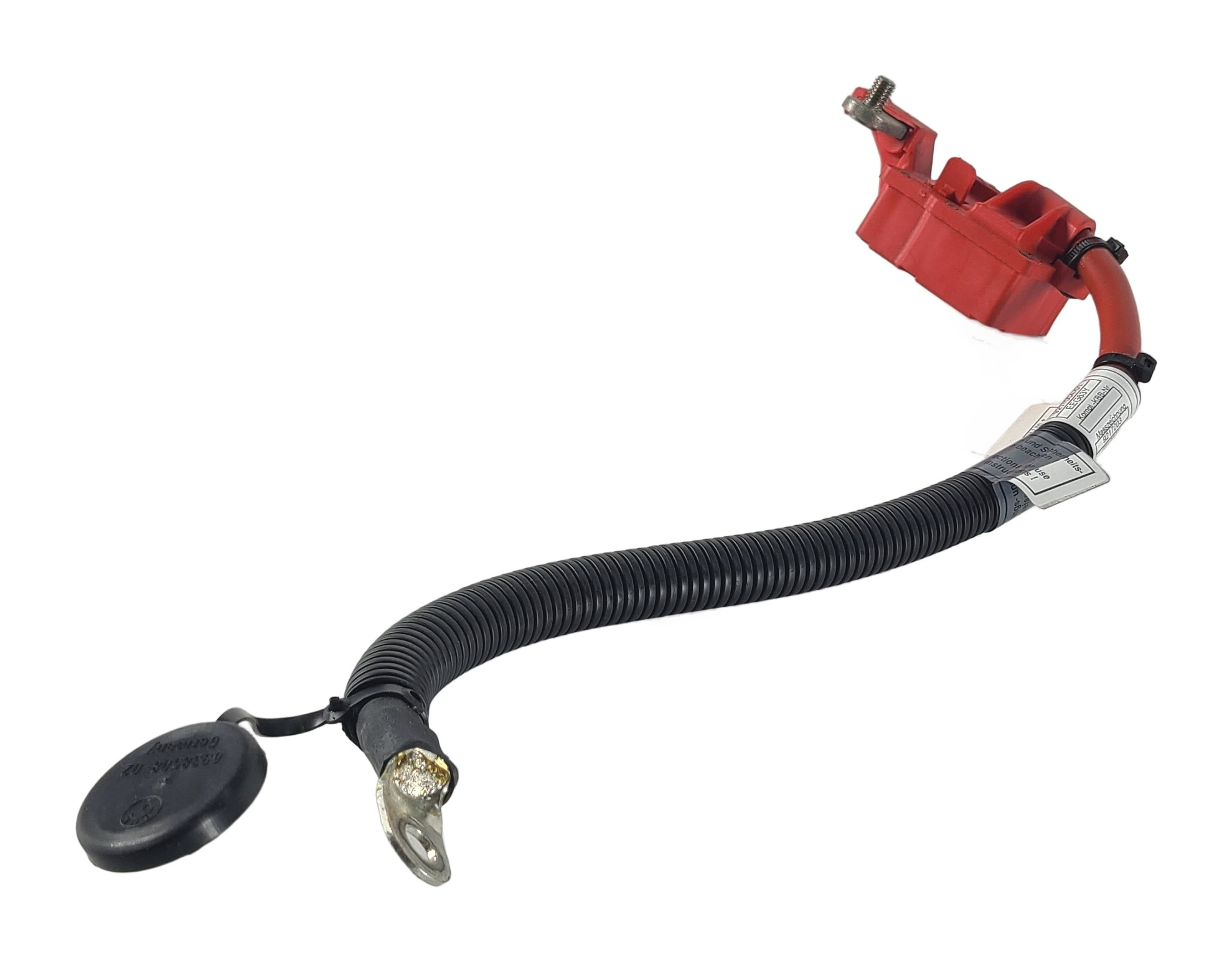 2012 BMW X5 (E70) 3.0L POSITIVE BATTERY WIRE CABLE w/SAFETY TERMINAL — exact item pictured
