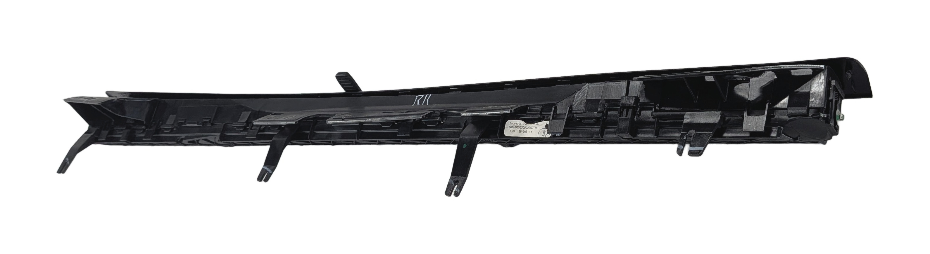 2007-2013 BMW X5 (E70) REAR RIGHT RETRACTABLE WINDOW SUN SCREEN PRIVACY SHADE — exact item pictured