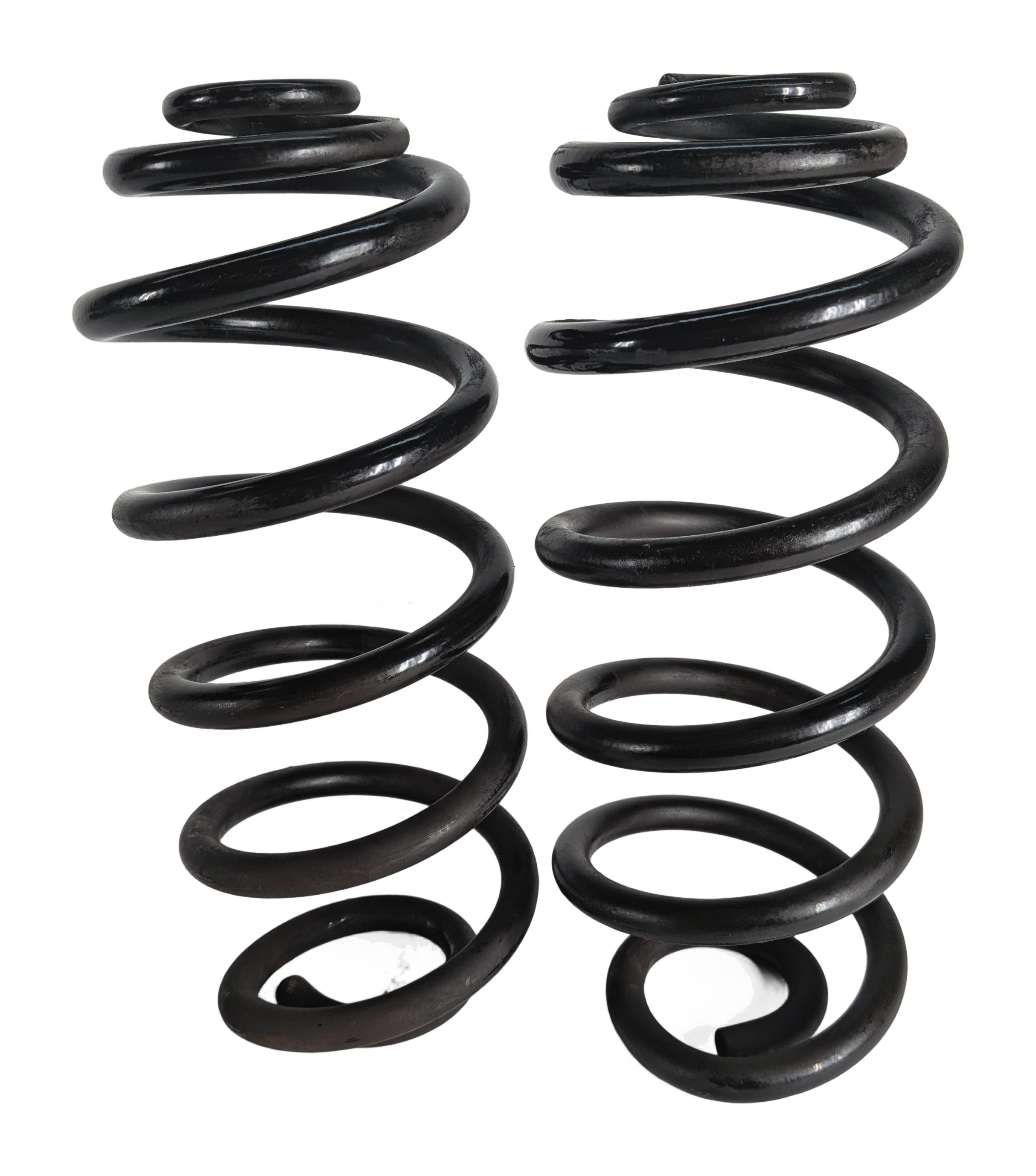 2007-2013 BMW X5 (E70) LEFT & RIGHT REAR STANDARD SUSPENSION COIL SPRING SET 2 — exact item pictured