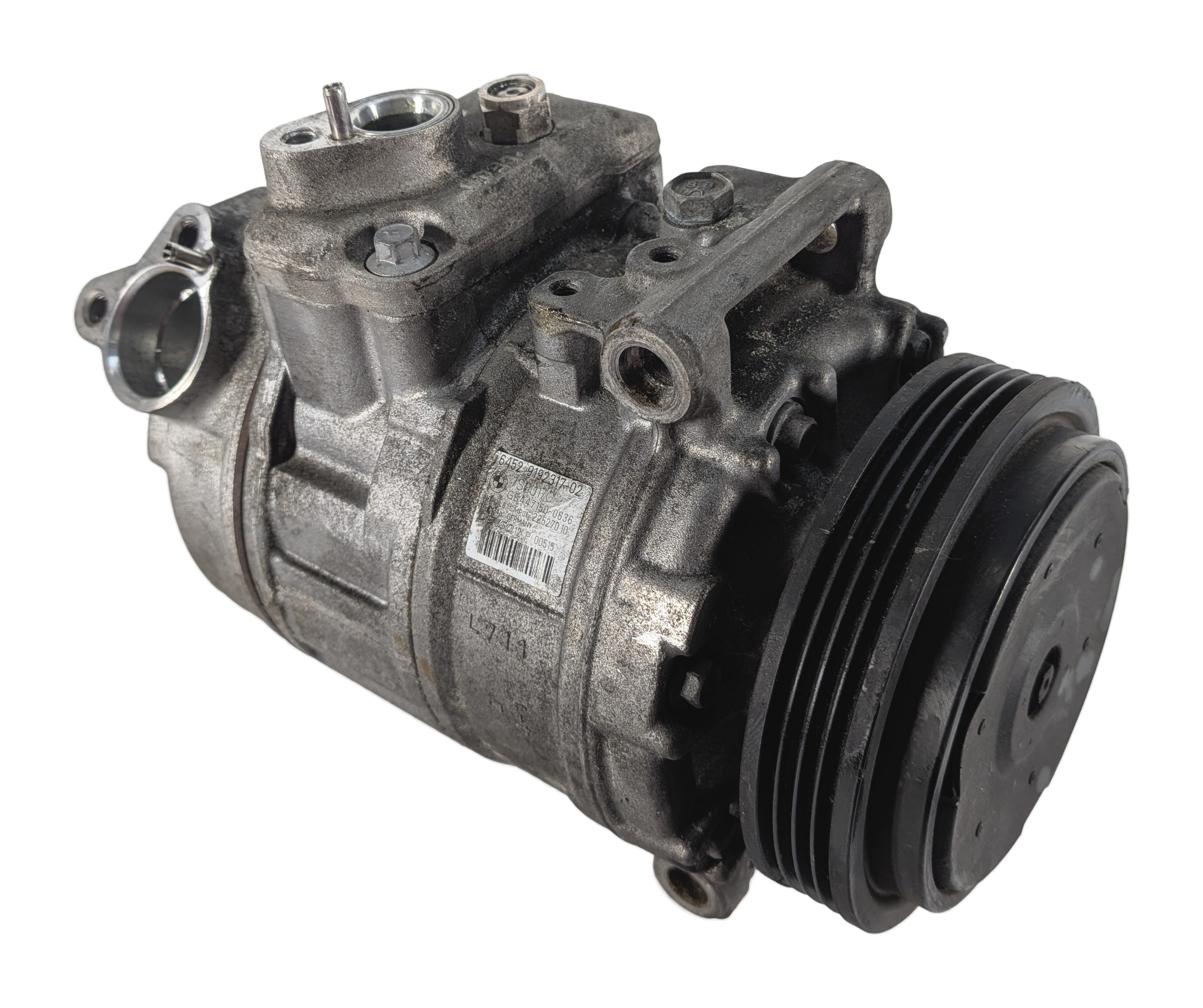 2008-2014 BMW X5 X6 X6M (E70 E71) 4.4L TWIN TURBO A/C AIR COMPRESSOR PUMP MOTOR — exact item pictured