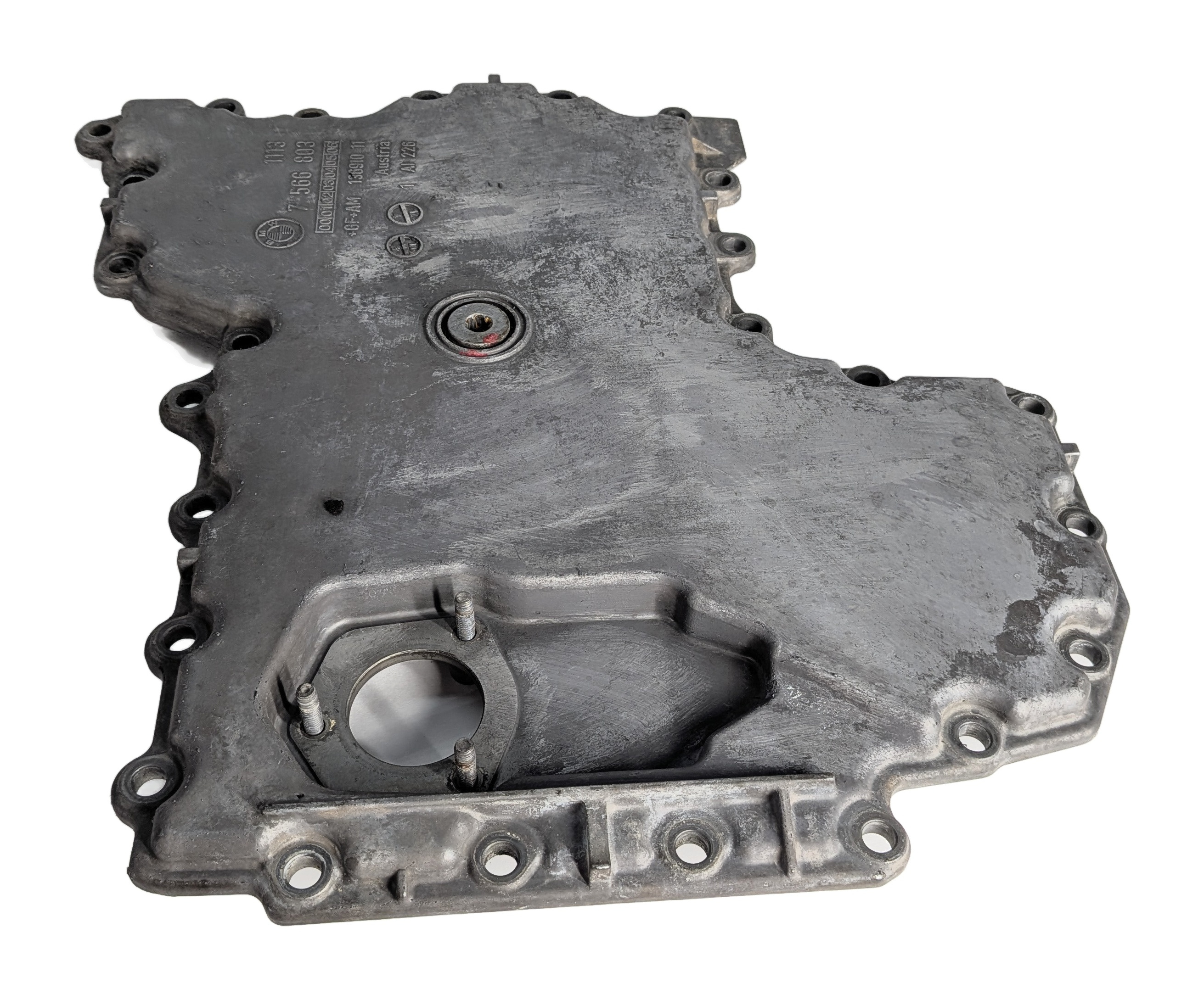2008-2017 BMW X5 X5M X6 X6M (E70 E71 E72) 4.4L N63 S63 ENGINE LOWER OIL PAN — exact item pictured