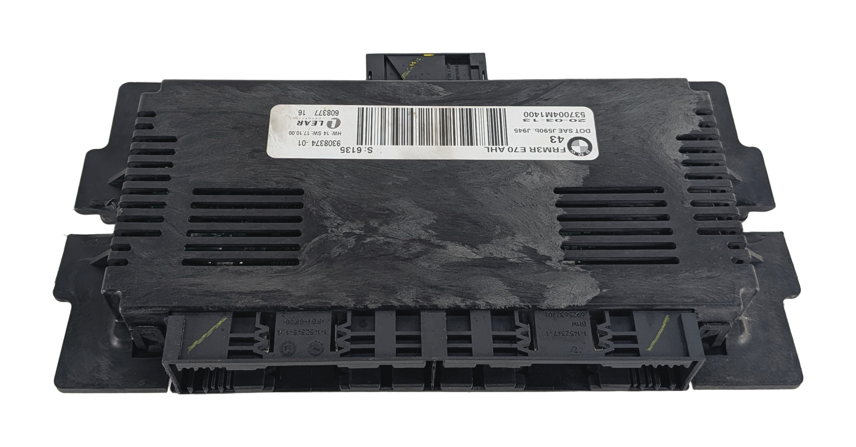 07-14 BMW X5 X5M X6 X6M (E70 E71) FRM3 FRM III AHL BCM BODY LIGHT CONTROL MODULE — exact item pictured