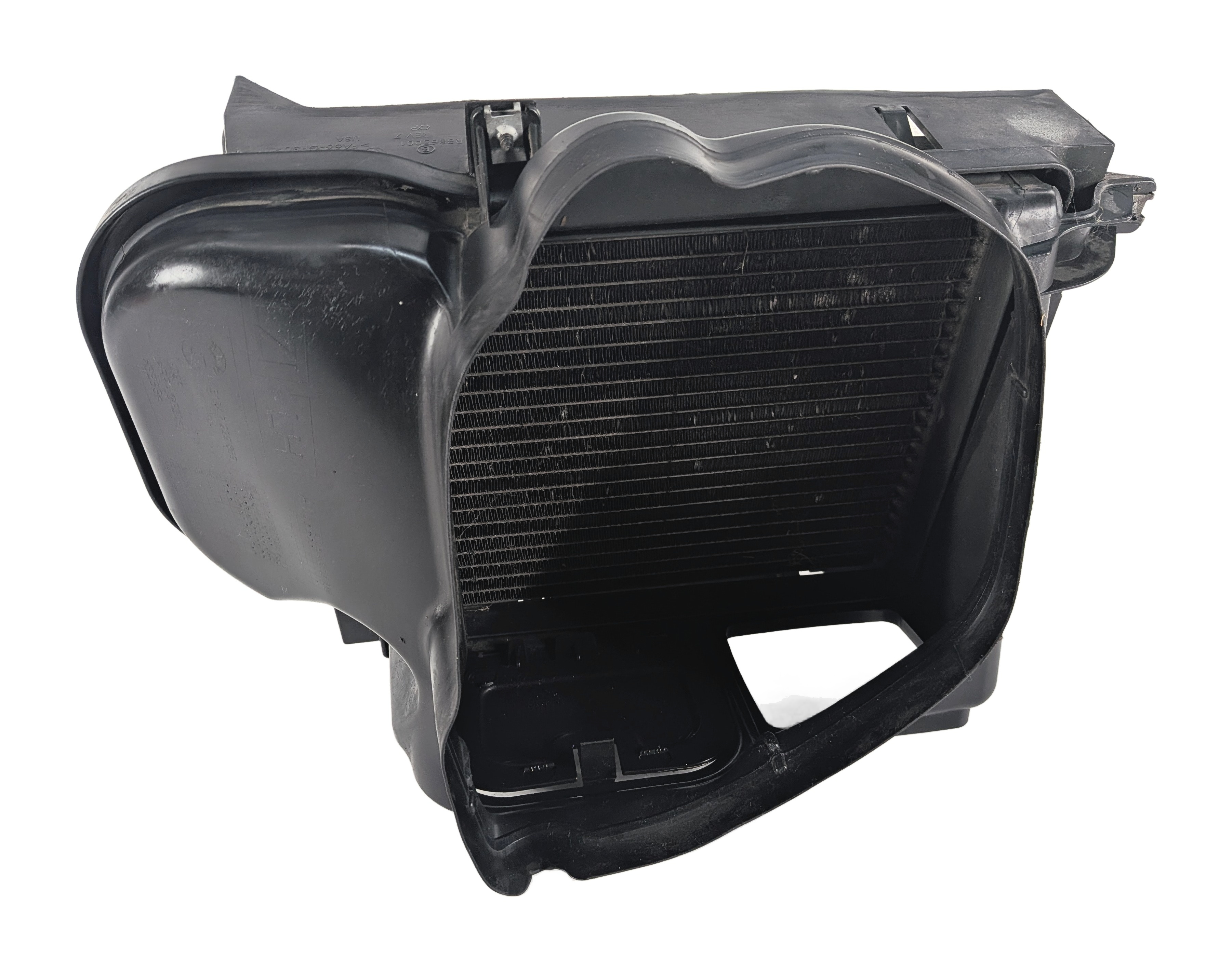 2008-2014 BMW X5 X5M X6 X6M (E70 E71) 3.0L / 4.4L TWIN TURBO AUXILIARY RADIATOR — exact item pictured