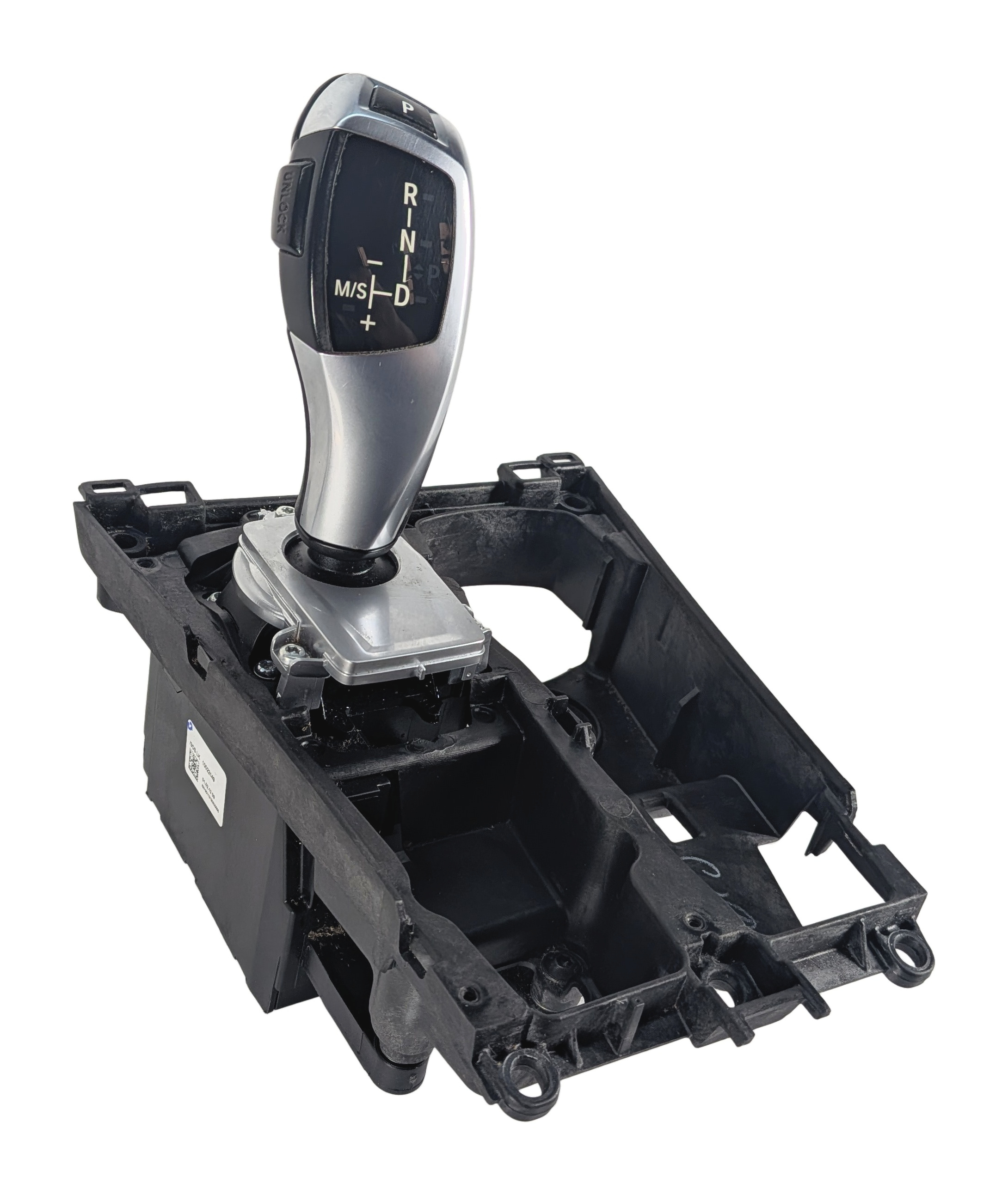 10-14 BMW X5 X6 E70 E71 AUTO AUTOMATIC TRANSMISSION GEAR SHIFTER w/ KNOB & TRIM — exact item pictured
