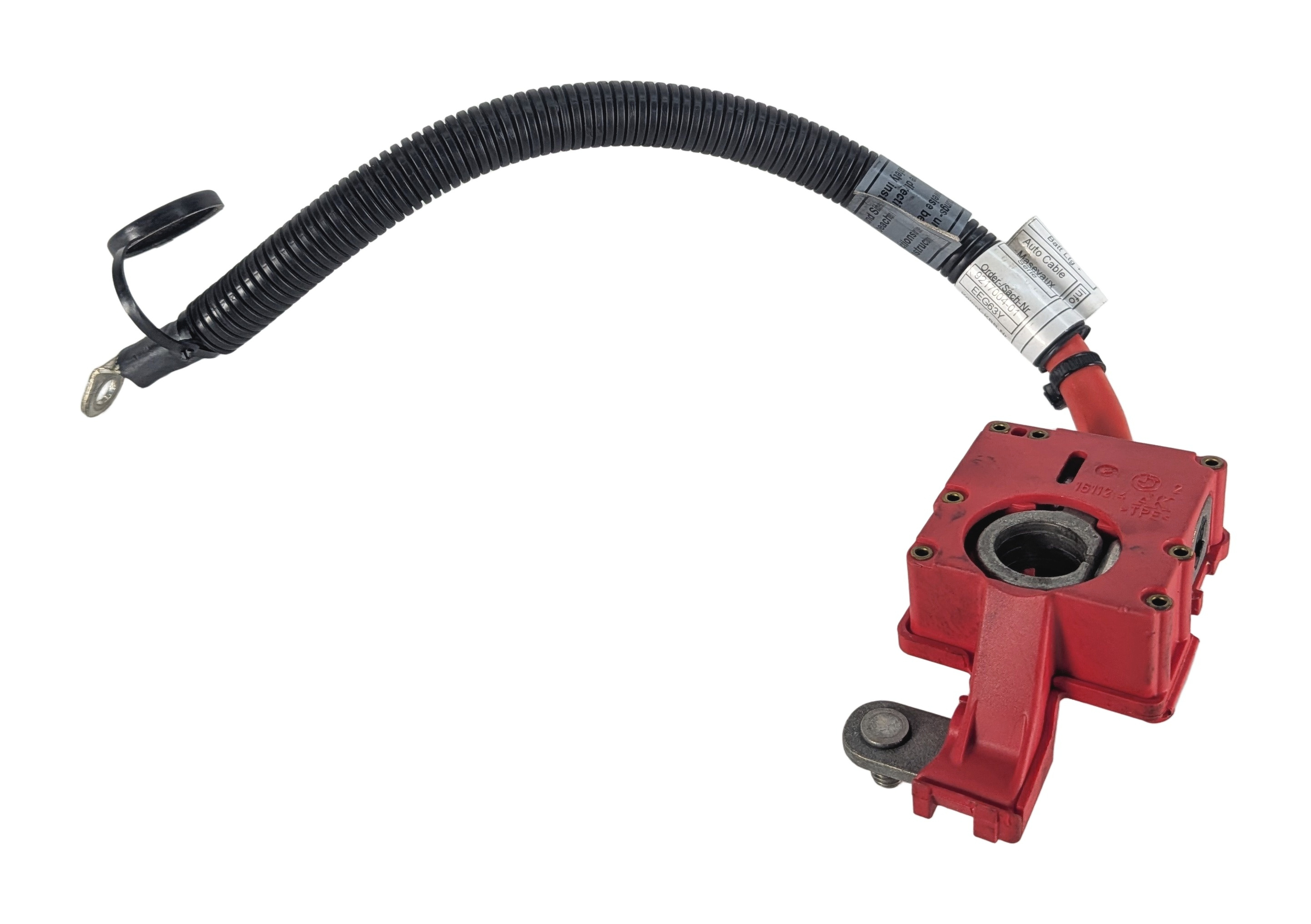 2013 BMW X5 (E70) 4.4L POSITIVE BATTERY CABLE w/ TERMINAL JUNCTION BOX — exact item pictured