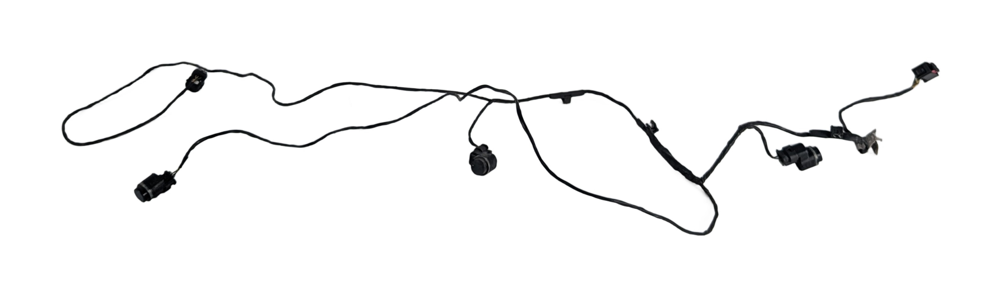 2013 BMW X5 E70 REAR PARK ASSIST PDC SENSORS SET w/BUMPER WIRING HARNESS — exact item pictured