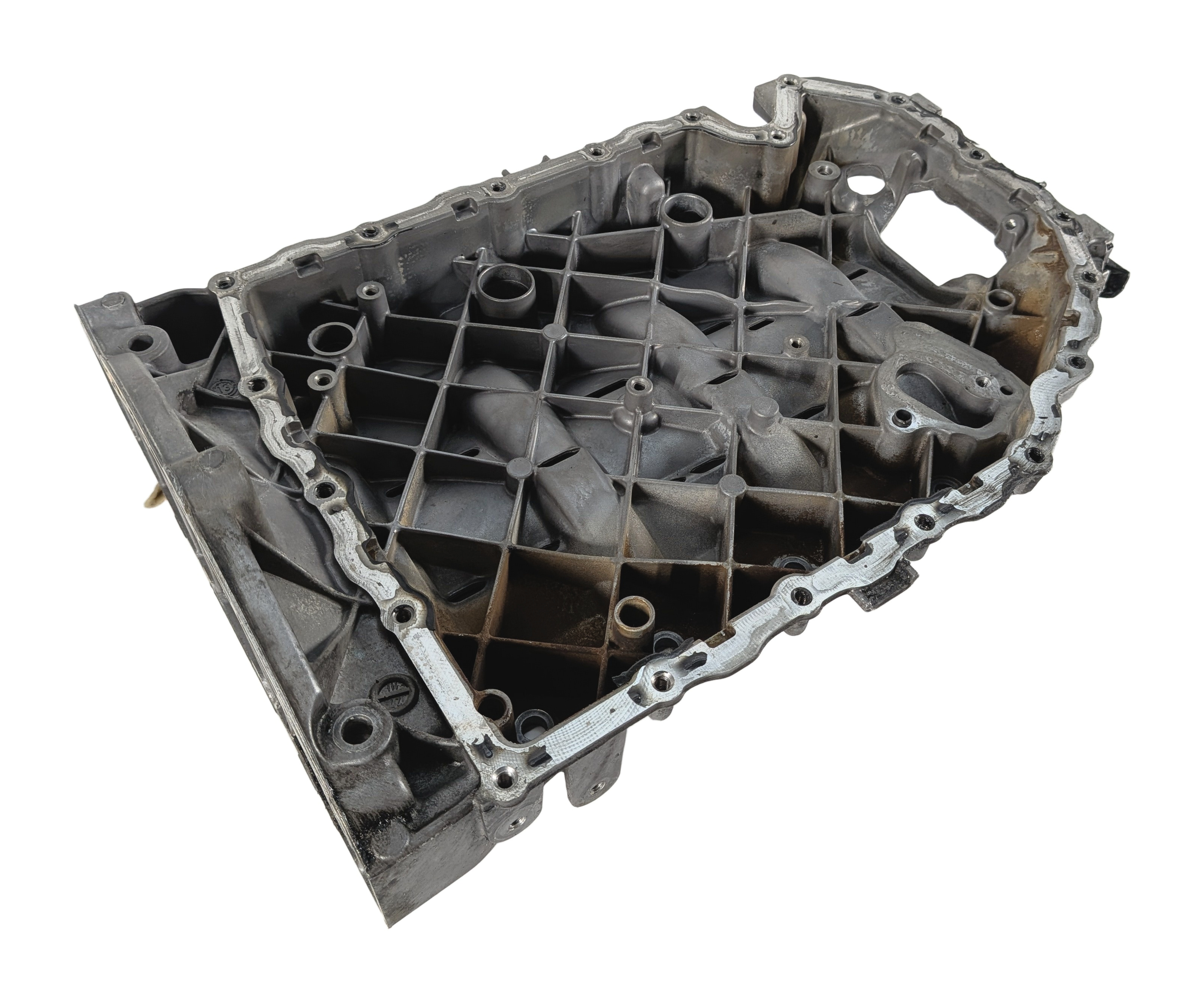 2009-2018 VW EOS TIGUAN AUDI Q3 (8U) 2.0L TURBO ENGINE UPPER OIL PAN CRADLE — exact item pictured