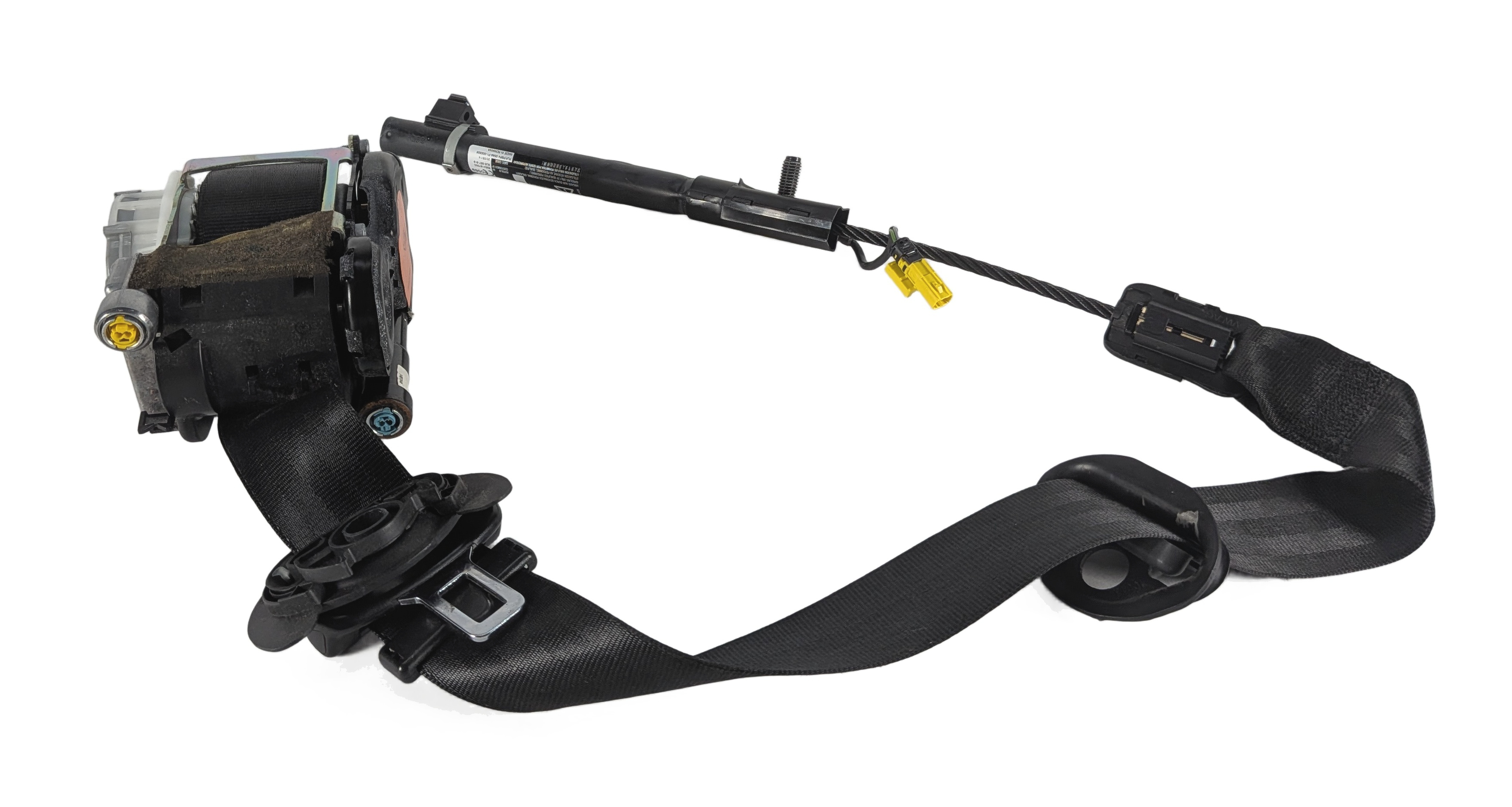 2015-2018 AUDI Q3 (8U) FRONT LEFT DRIVER SEAT SEATBELT RETRACTOR (Black) — exact item pictured