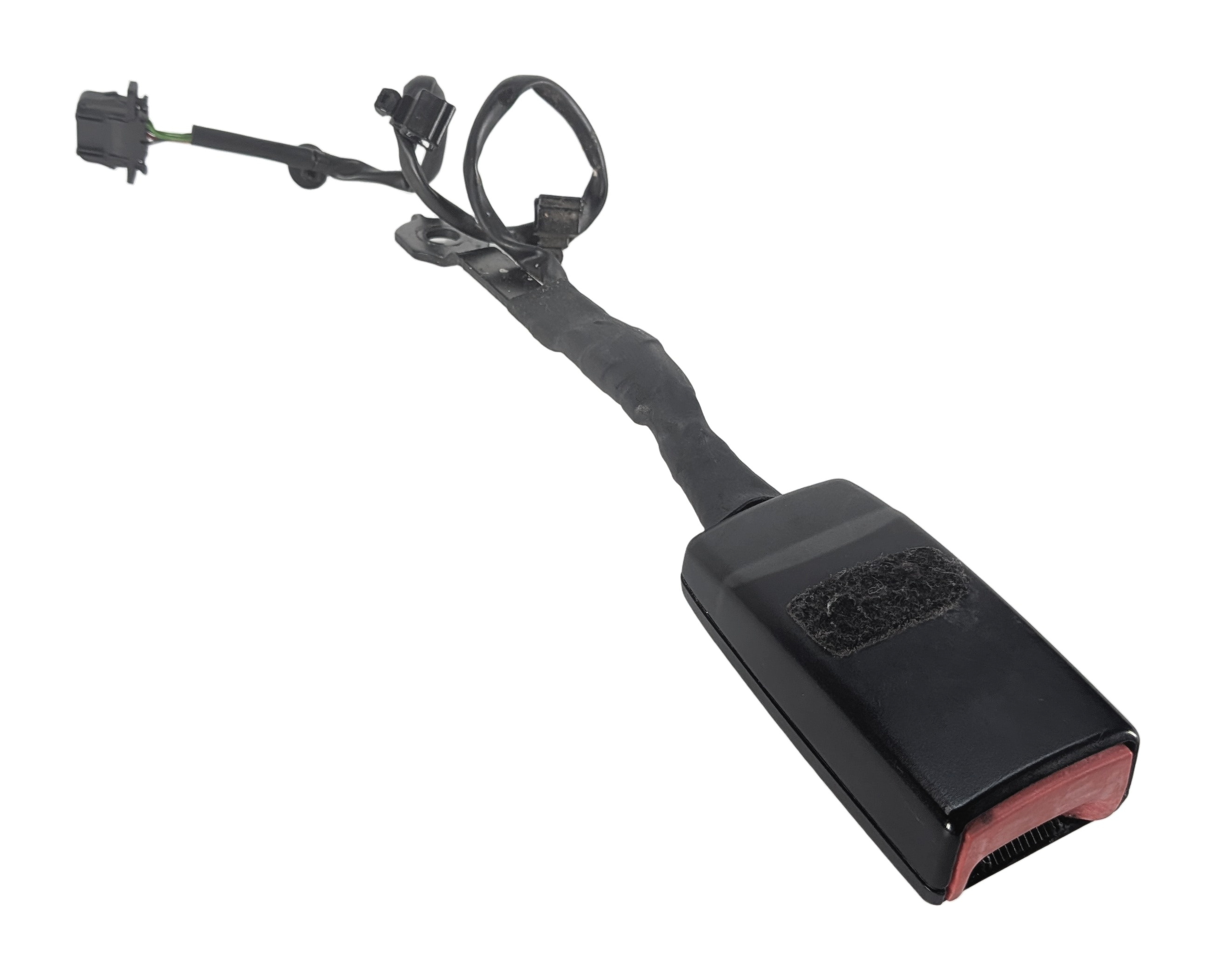 2015-2018 AUDI Q3 8U FRONT RIGHT PASSENGER SEATBELT BUCKLE RECEIVER (Black) — exact item pictured