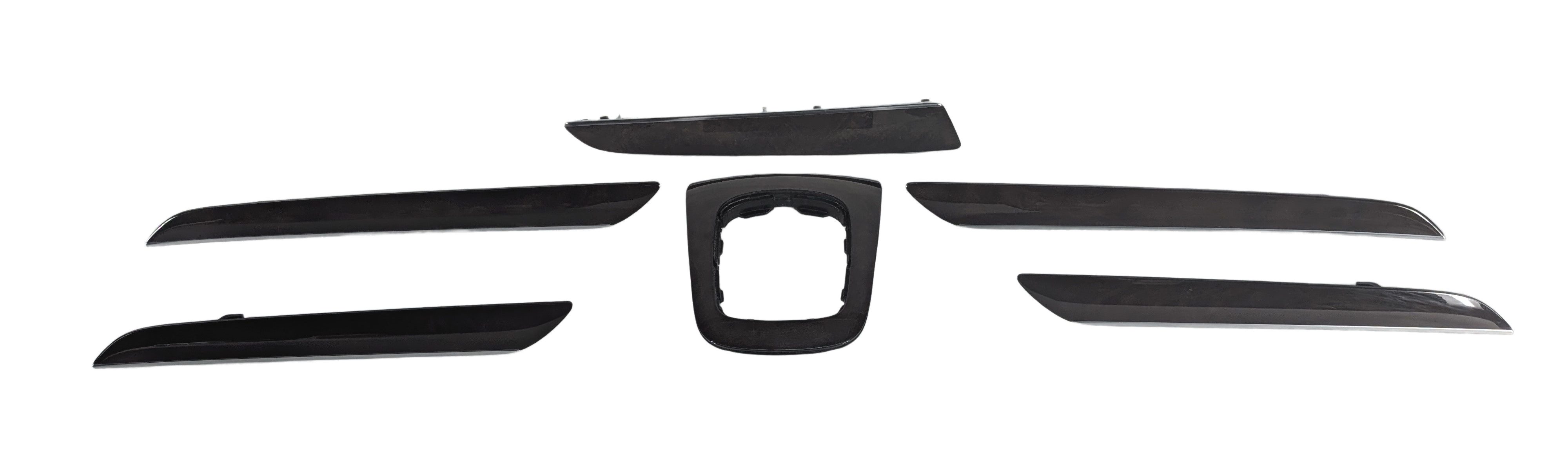 2015 AUDI Q3 (8U) INTERIOR DOOR DASH CENTER CONSOLE TRIM PANEL SET/6 (Walnut) — exact item pictured