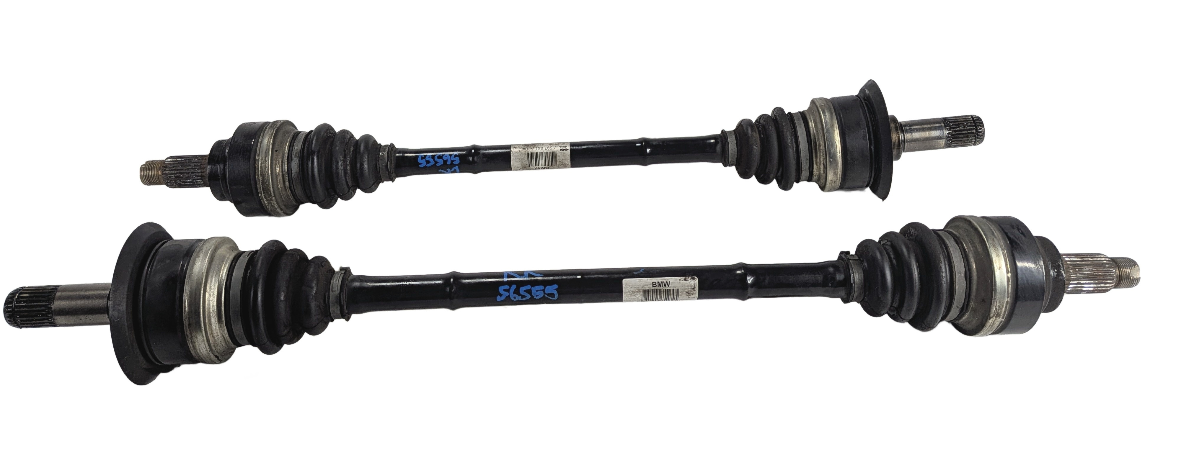 2014-2018 BMW 328i (F30) DIESEL - LEFT DRIVER REAR CV AXLE SHAFT — exact item pictured