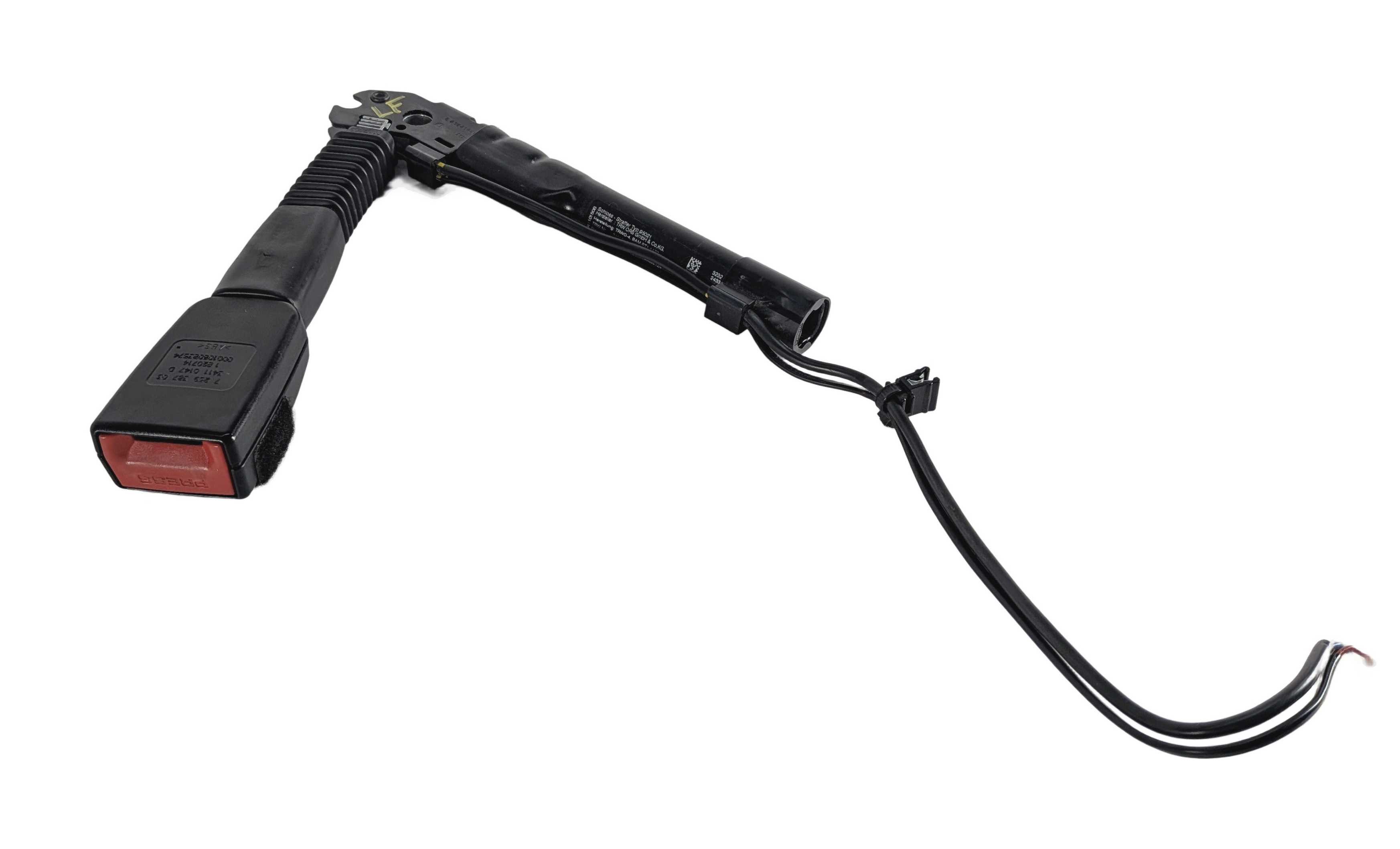 2012-2019 BMW 2 3 4 SERIES (F22 F30 F32) LEFT FRONT DRIVER SEATBELT RECEIVER — exact item pictured