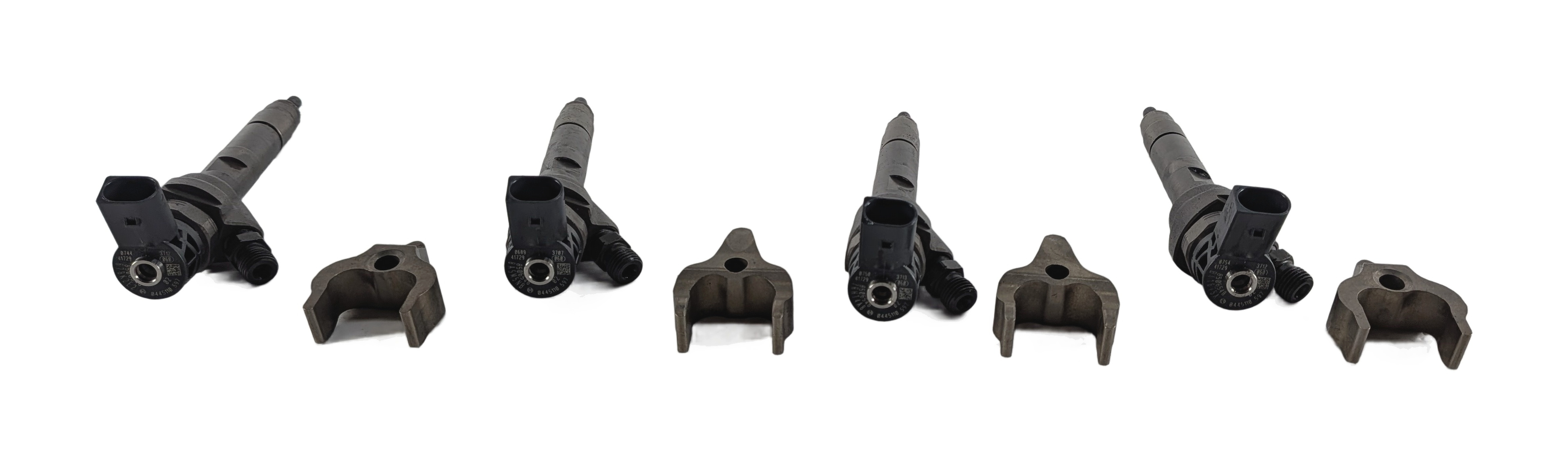 2014-2018 BMW 328i 535i 740i X5 - 2.0L / 3.0L DIESEL ENGINE FUEL INJECTOR SET 4 — exact item pictured