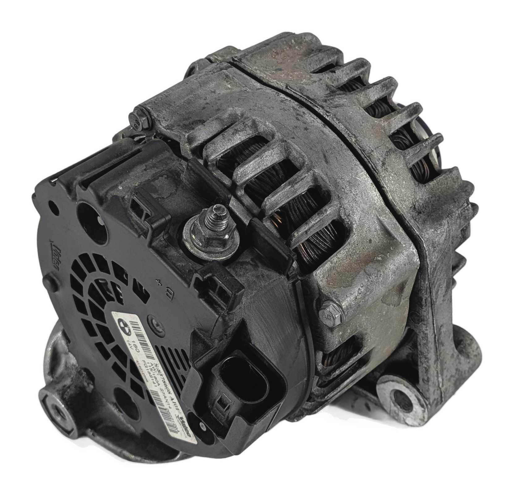 2014-2018 BMW 328d (F30) 2.0L TURBO DIESEL N47T ENGINE 180 AMP ALTERNATOR — exact item pictured