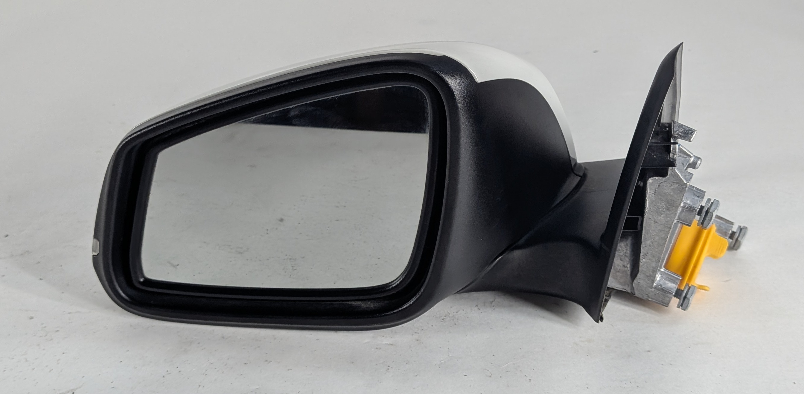 13-19 BMW 3-SERIES (F30 F31) LEFT P-FOLD HEAT AUTODIM DOOR MIRROR (White) — exact item pictured