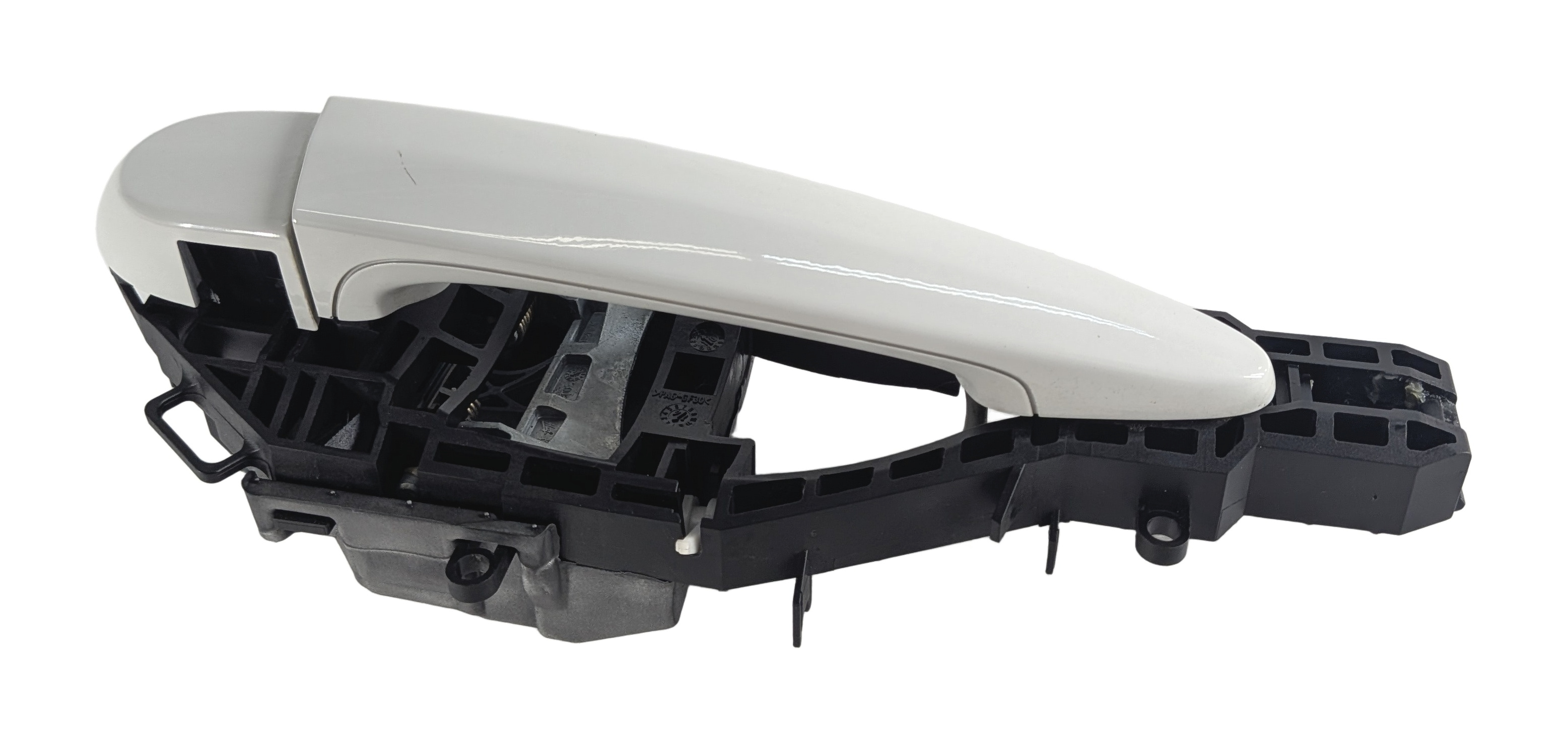 12-19 BMW 228i 328i 330i 335i (F30 F31 F32 F33) RIGHT REAR DOOR HANDLE (White) — exact item pictured