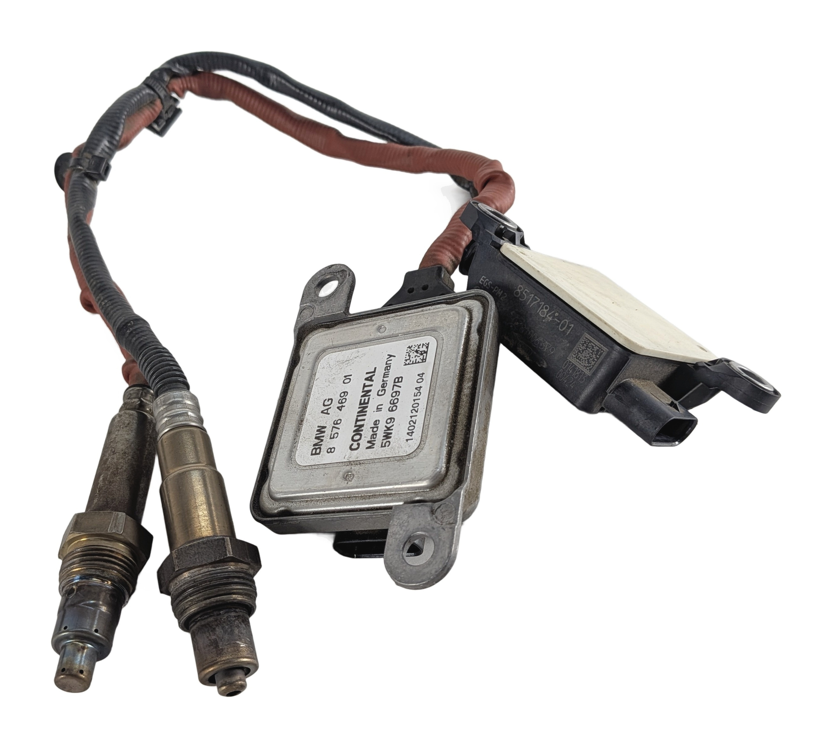 2014 BMW 328D F30 2.0L DIESEL N47T NOX PARTICULATE MATTER SENSOR MODULE SET — exact item pictured