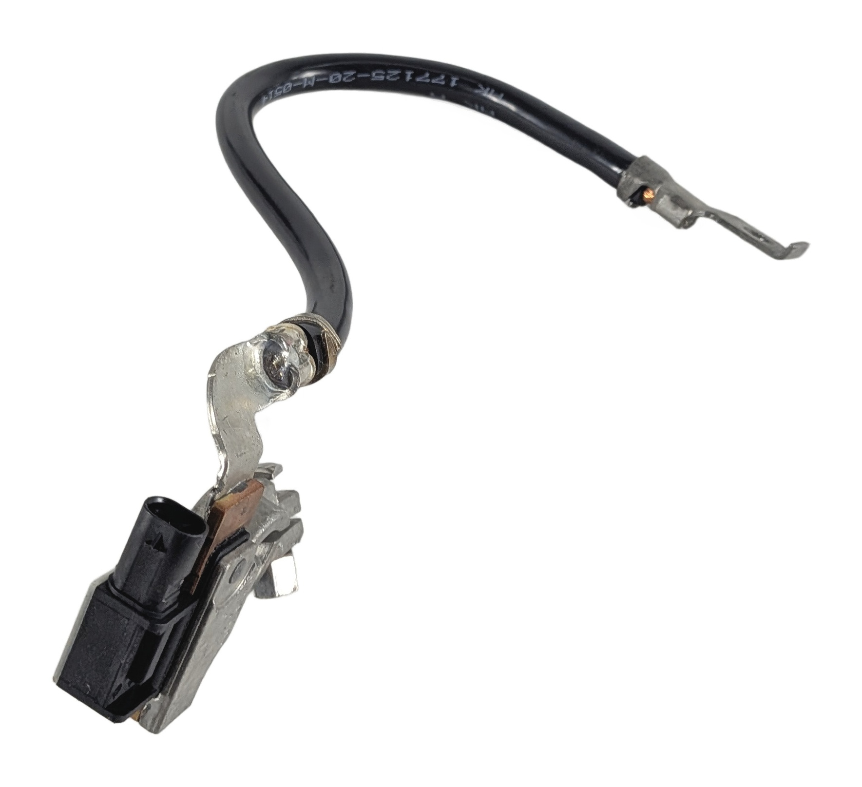 2014 BMW 328D (F30) 2.0L NEGATIVE GROUND BATTERY CABLE w/IBS SENSOR TERMINAL — exact item pictured