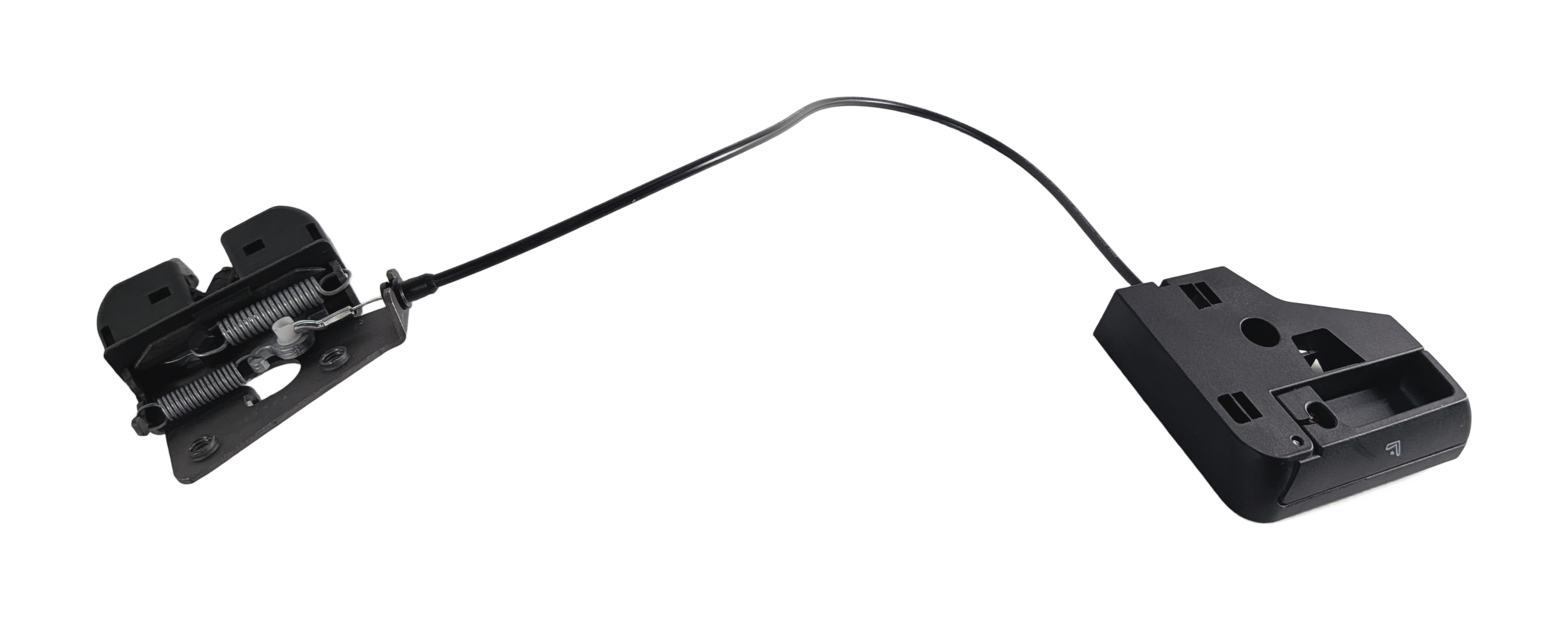 2014 BMW 328D (F30) REAR RIGHT SEAT BACK RELEASE LOCK LATCH HANDLE (Black) — exact item pictured