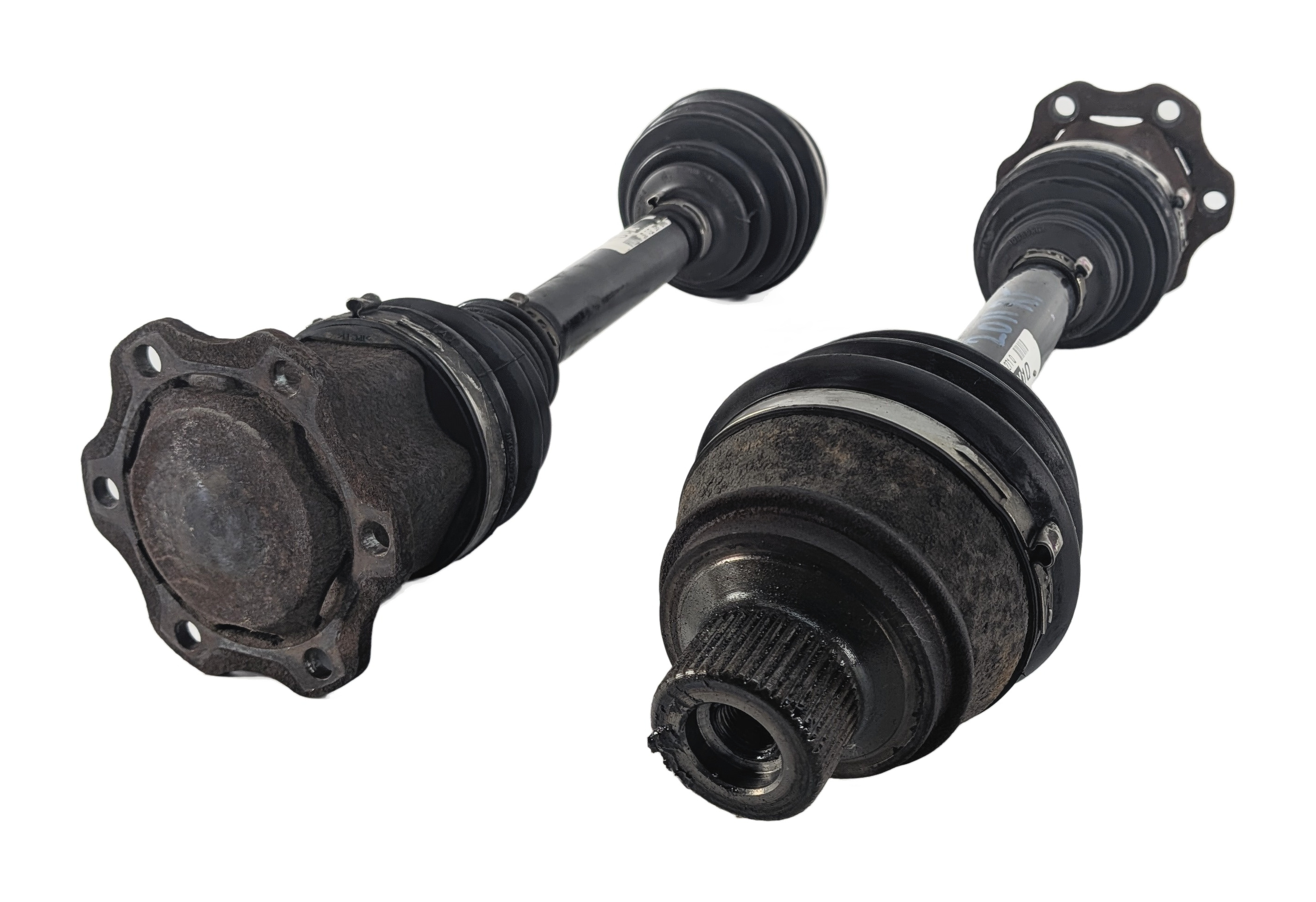 2008-2016 AUDI A4 A5 S4 S5 (B8 8K 8T) FRONT LEFT & RIGHT CV AXLE SHAFT SET/2 — exact item pictured