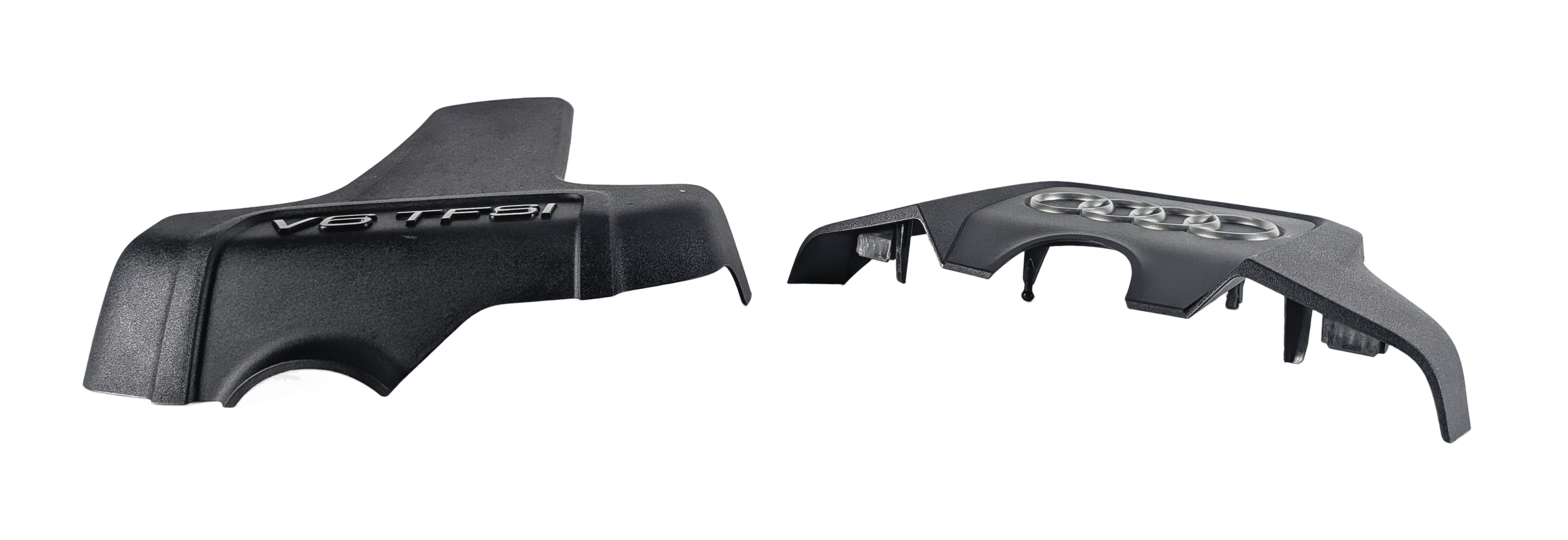 09-16 AUDI A6 A7 A8 Q5 Q7 S5 SQ5 3.0L SUPERCHARGED ENGINE COVER TRIM SET 2 — exact item pictured