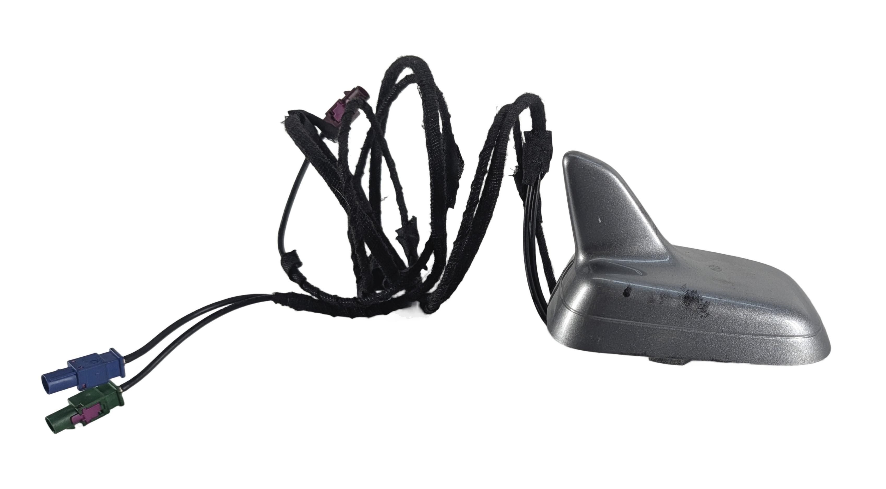 09-12 AUDI A4 S4 (B8 8K) AM/FM RADIO STEREO PHONE ROOF SHARK FIN ANTENNA(Gray) — exact item pictured