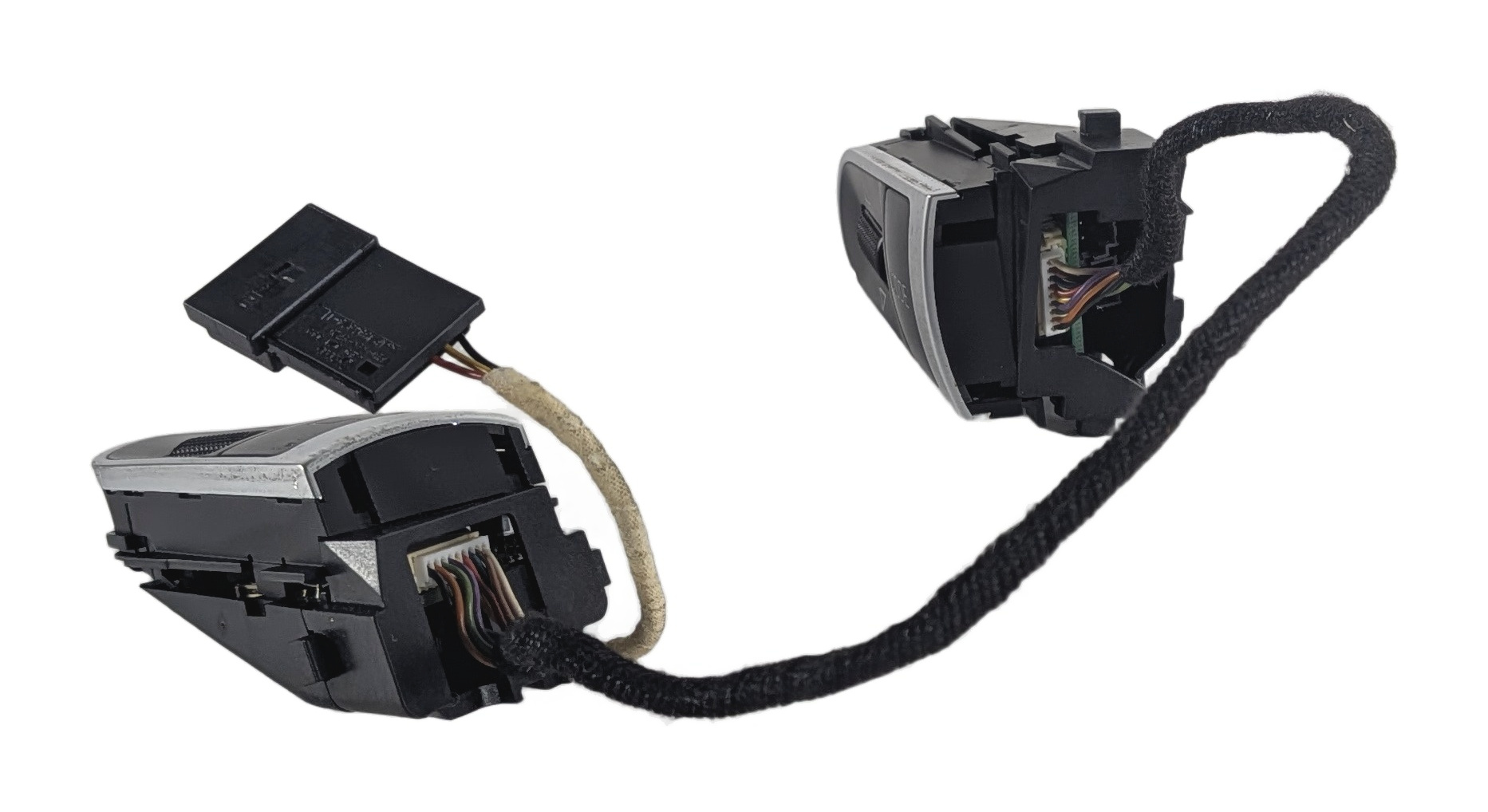 2010 AUDI S4 (B8 8K) STEERING WHEEL MULTIFUNCTION SWITCH SET LEFT/RIGHT — exact item pictured