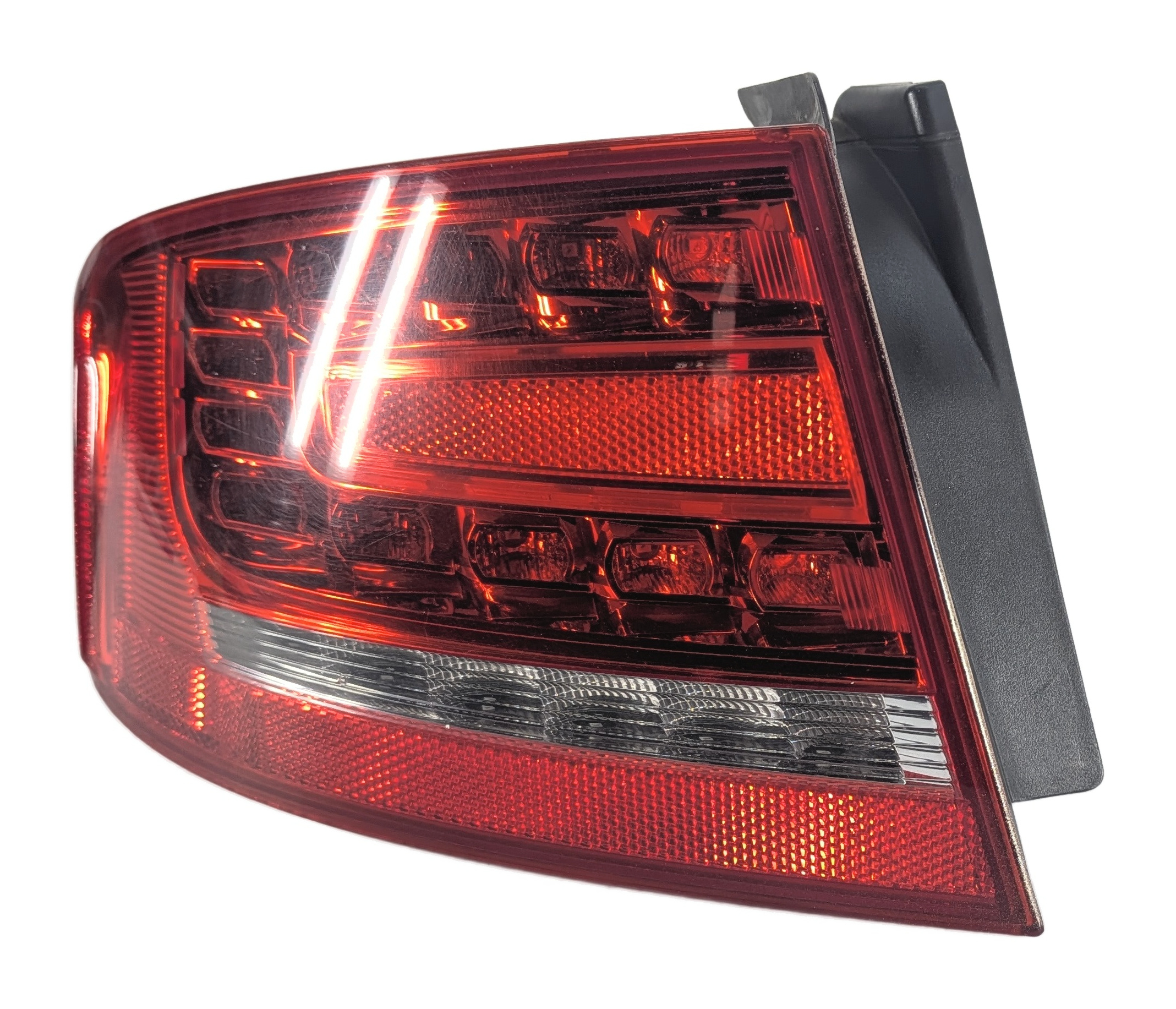 10-12 AUDI A4 S4 (B8 8K) REAR LEFT DRIVER OUTER TAILLIGHT BRAKE LIGHT LAMP (LED) — exact item pictured