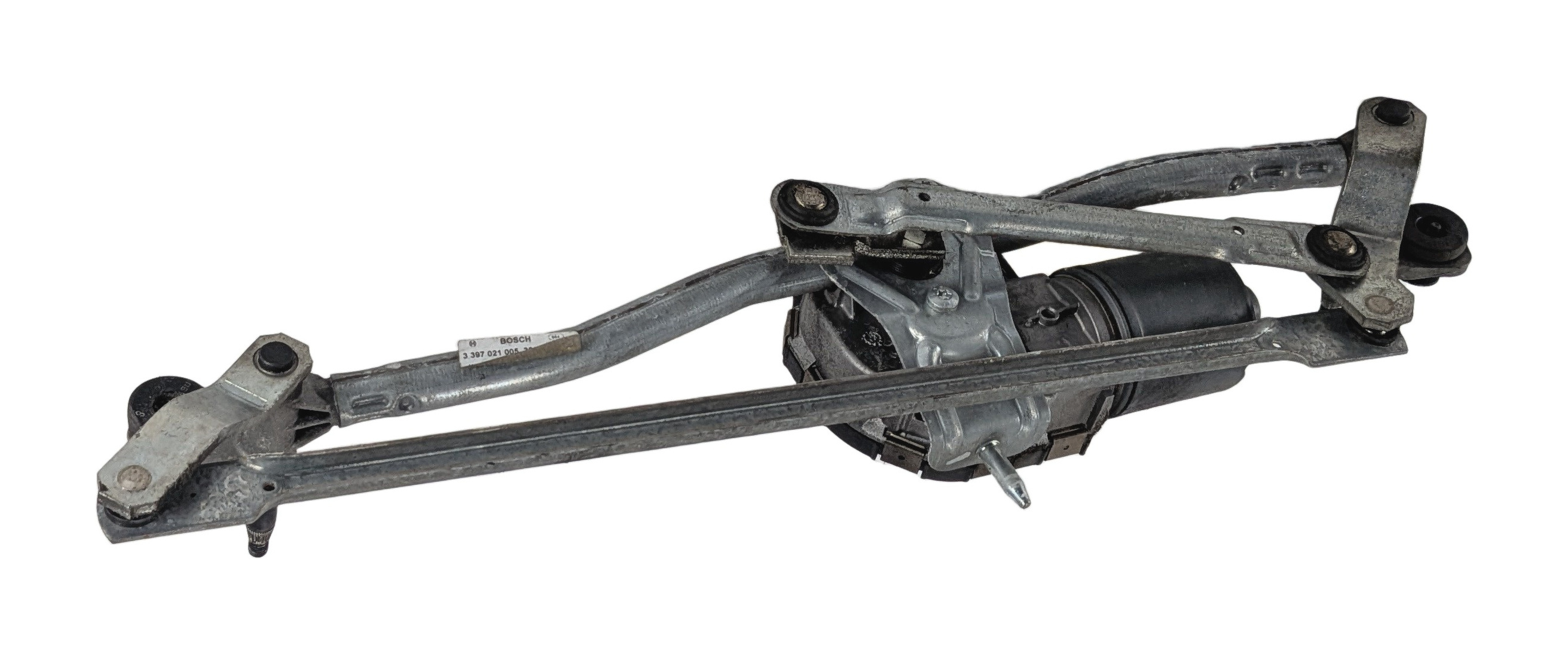 2009-2013 AUDI A3 (8P) FRONT WINDSHIELD WIPER MOTOR w/ TRANSMISSION LINKAGE — exact item pictured