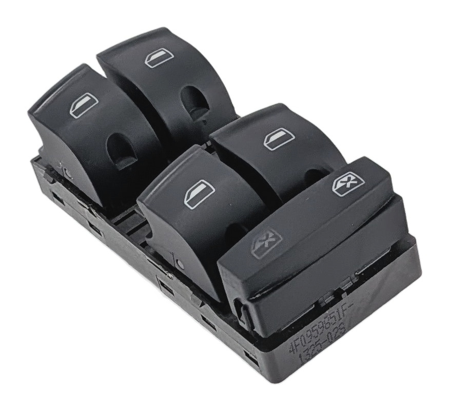 06-11 AUDI A3 A6 Q7 8P C6 4L FRONT LEFT DRIVER MASTER POWER WINDOW SWITCH — exact item pictured