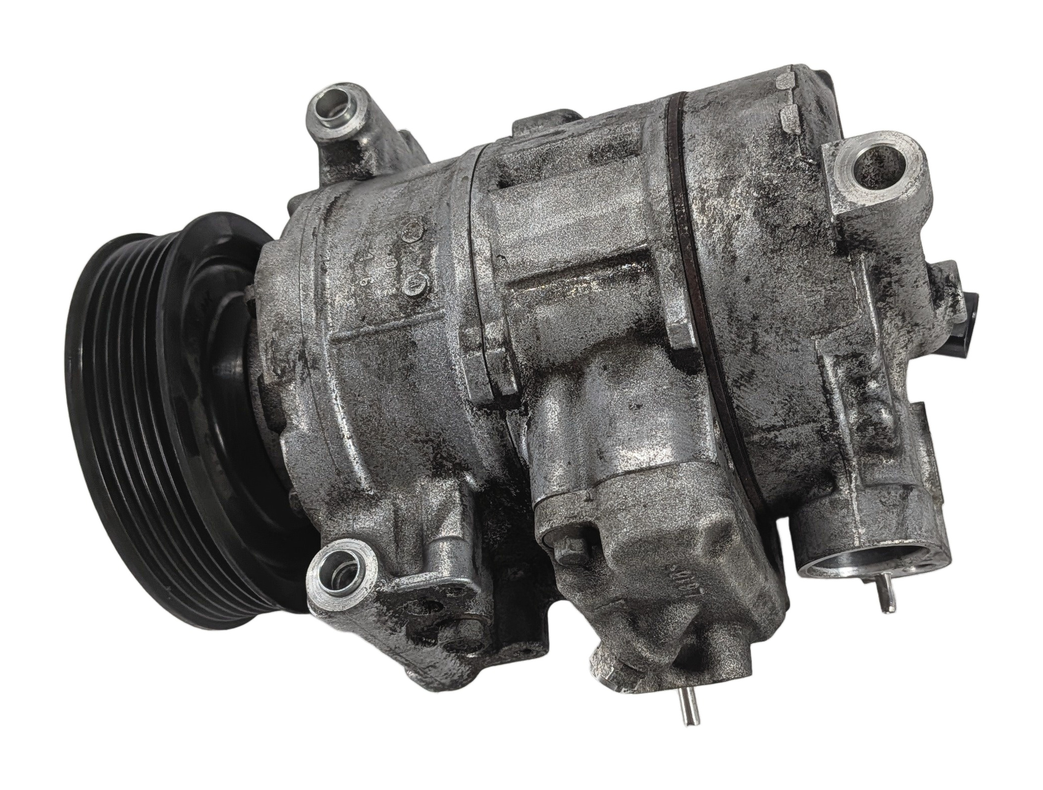 09-18 VW AUDI A3 Q3 TT BEETLE JETTA PASSAT (8P 8U) 2.0L A/C AIR COMPRESSOR PUMP — exact item pictured