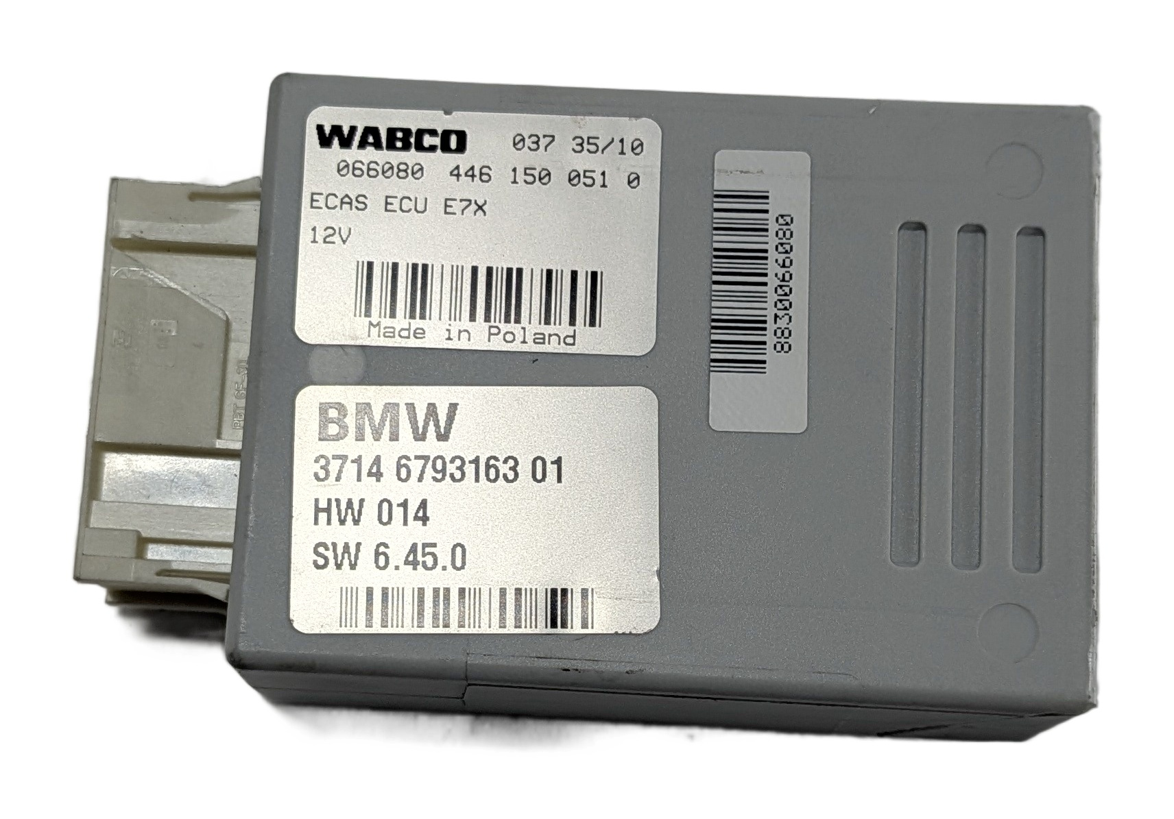 2007-2014 BMW X5 X5M X6 X6M (E70 E71 E72) AIR SUSPENSION CONTROL MODULE — exact item pictured