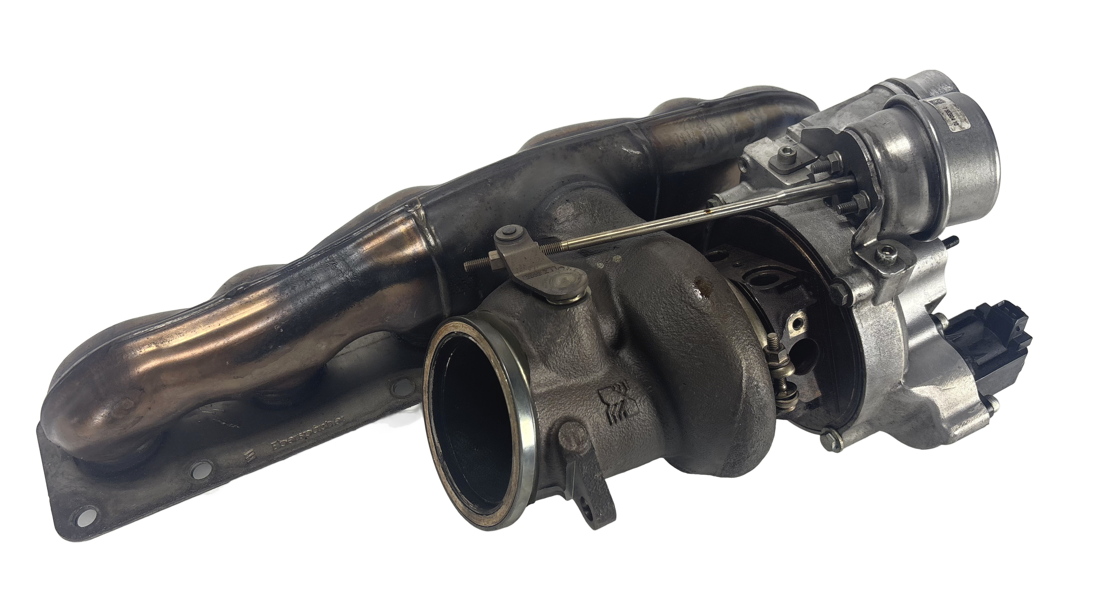 2011-2014 BMW X5 X6 (E70 E71) 3.0L N55 TURBO ENGINE TURBOCHARGER w/ MANIFOLD — exact item pictured