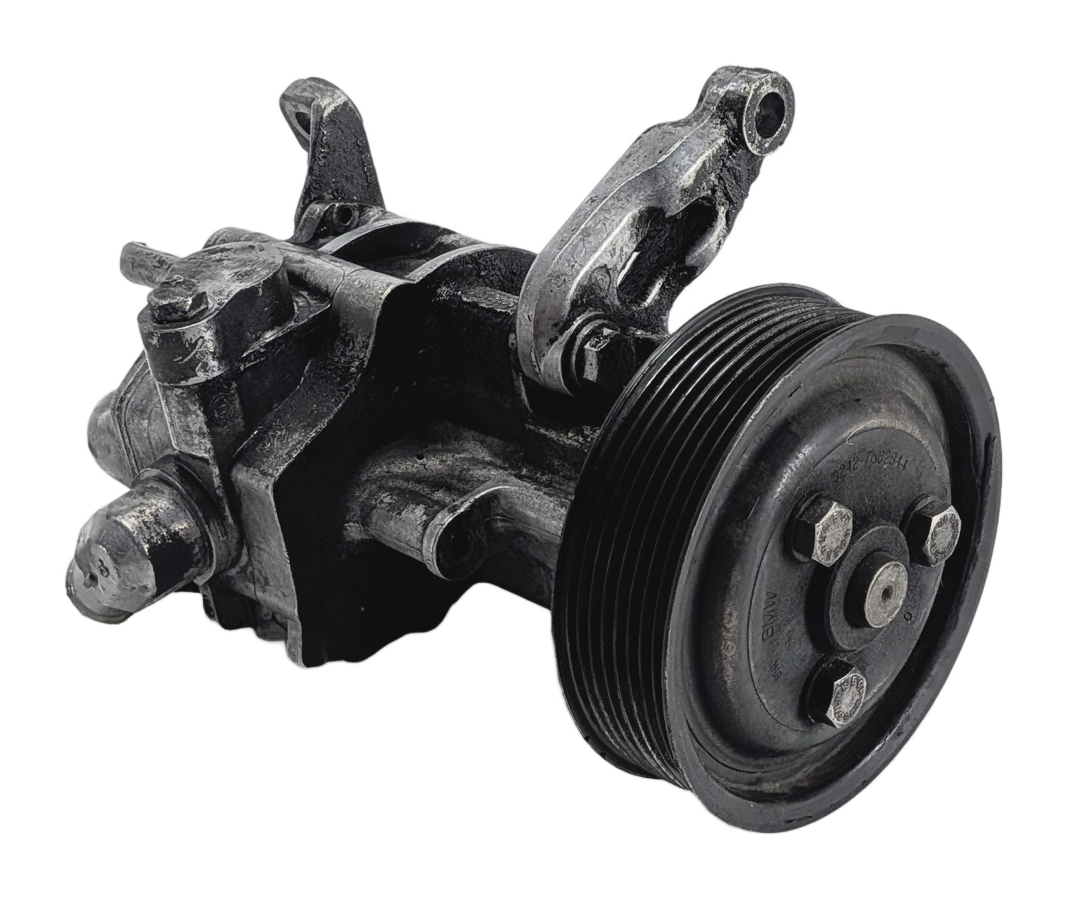 2011-2019 BMW X5 X6 (E70 E71 F15 F16) HYDRAULIC POWER STEERING PUMP — exact item pictured