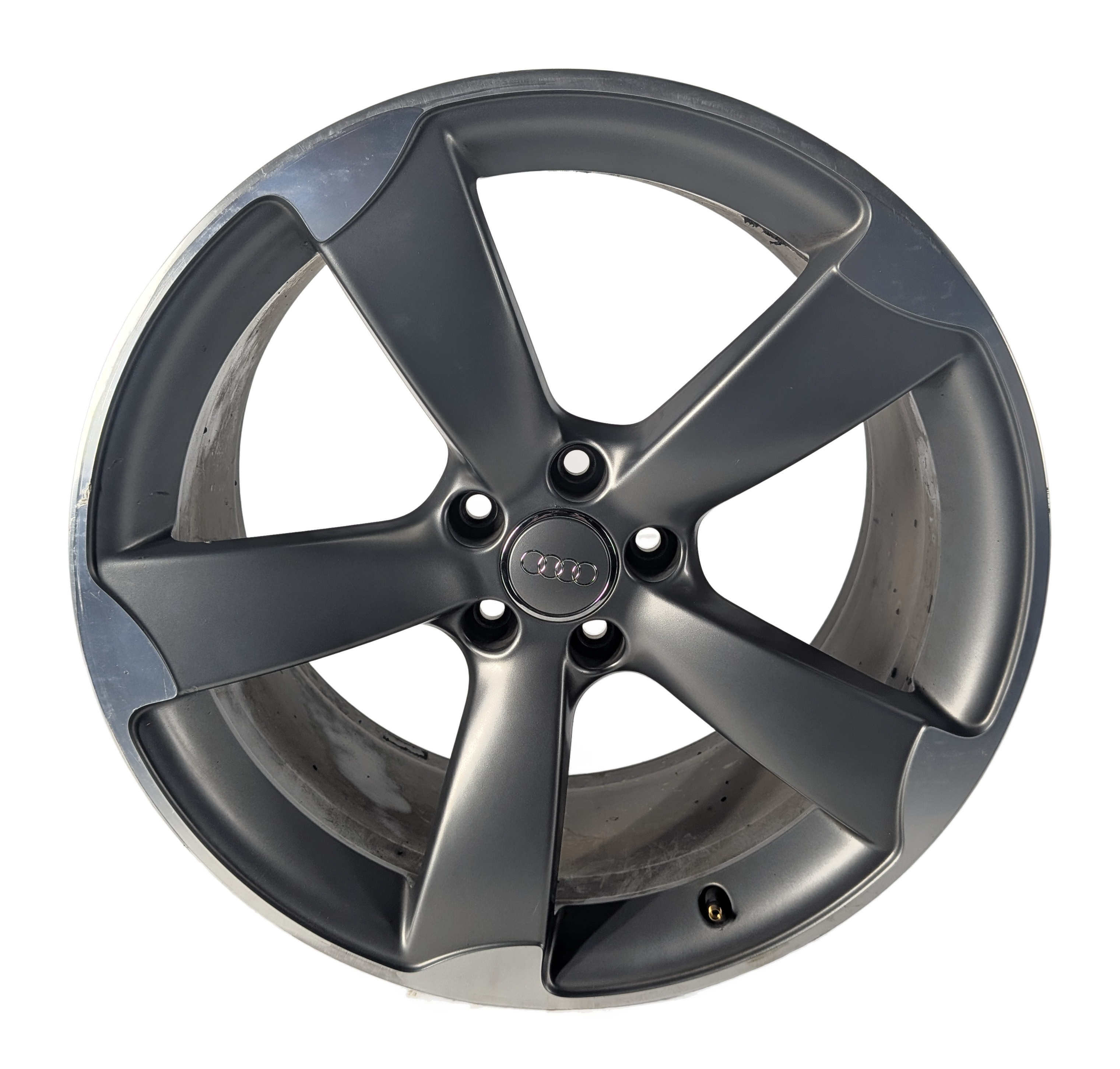 13-17 AUDI S5 (B8 8T) 19X9 INCH 5 SOLID SPOKE ALUMINUM WHEEL RIM — exact item pictured