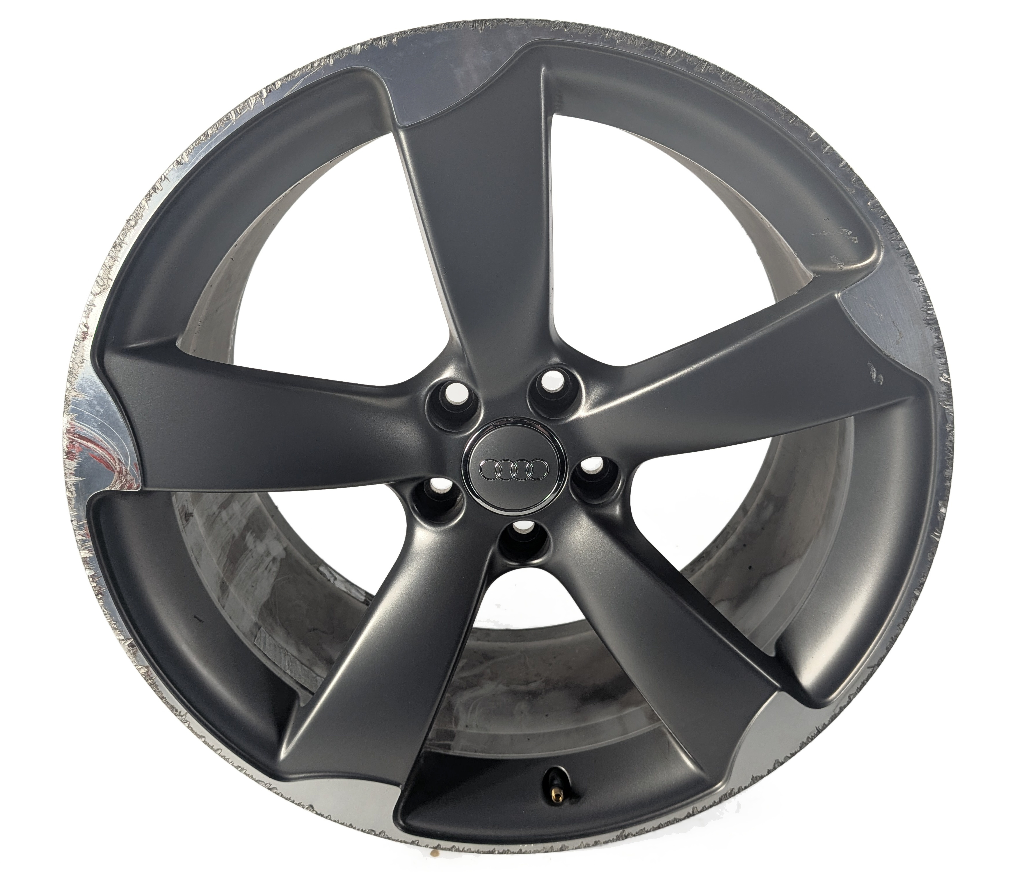 13-17 AUDI S5 (B8 8T) 19X9 INCH 5 SOLID SPOKE ALUMINUM WHEEL RIM — exact item pictured