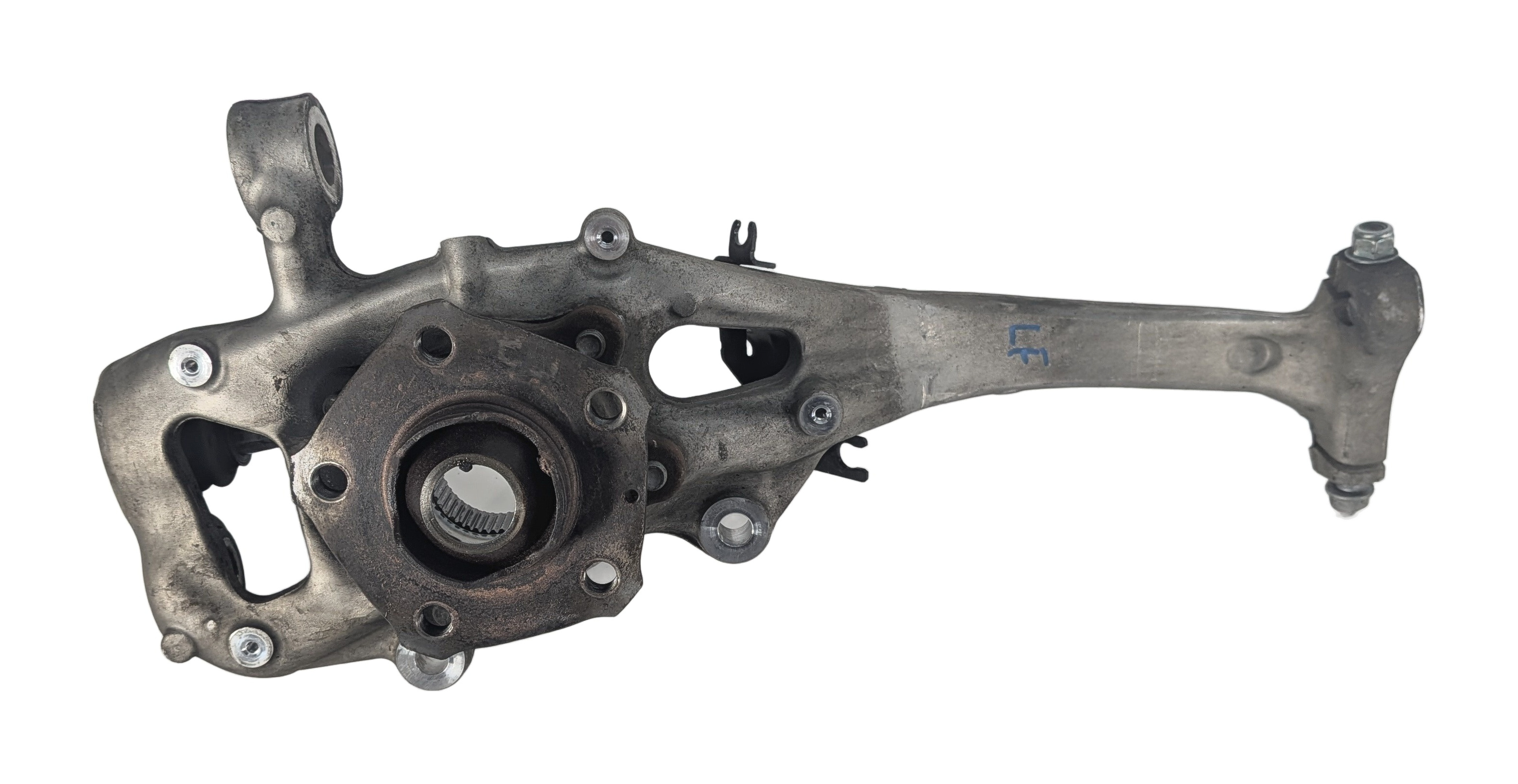 17-19 AUDI A4 A5 S5 (B9 8W 8W6) FRONT LEFT DRIVER SPINDLE KNUCKLE HUB BEARING — exact item pictured