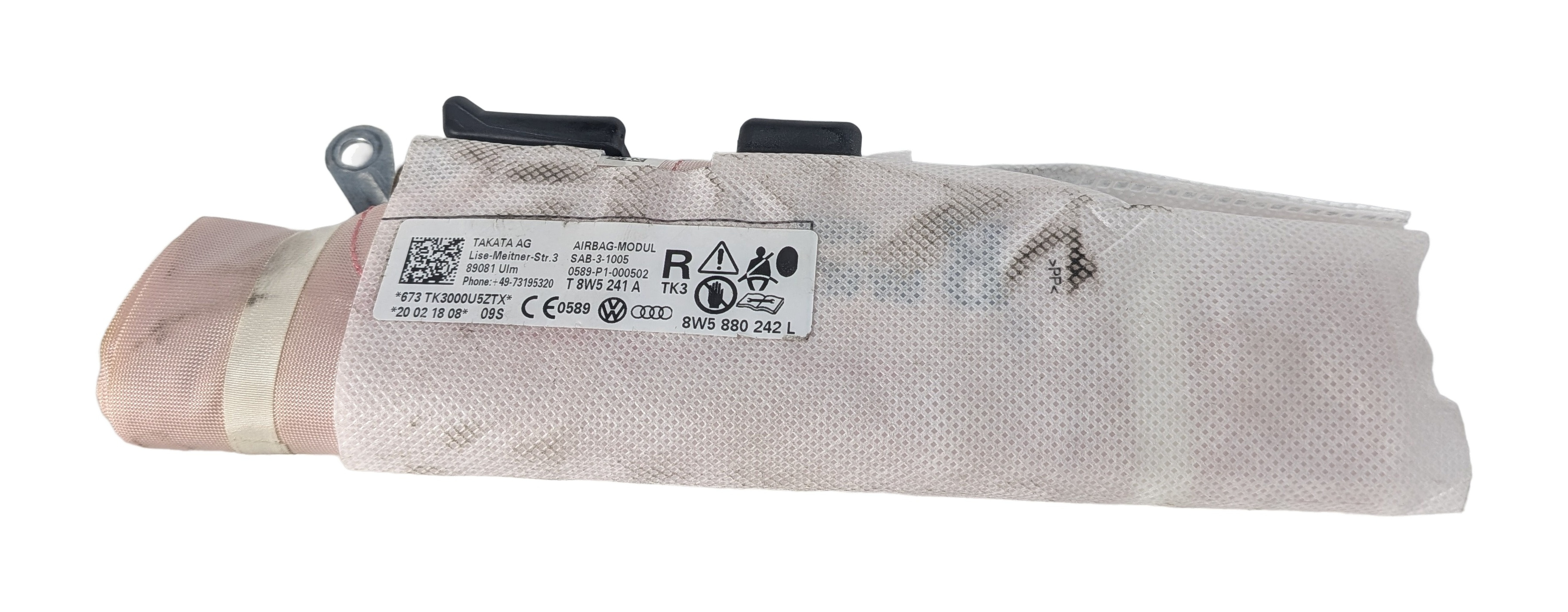 2017-2023 A4 A5 ALLROAD (B9 8W) FRONT RIGHT PASSENGER SEAT AIR BAG AIRBAG — exact item pictured