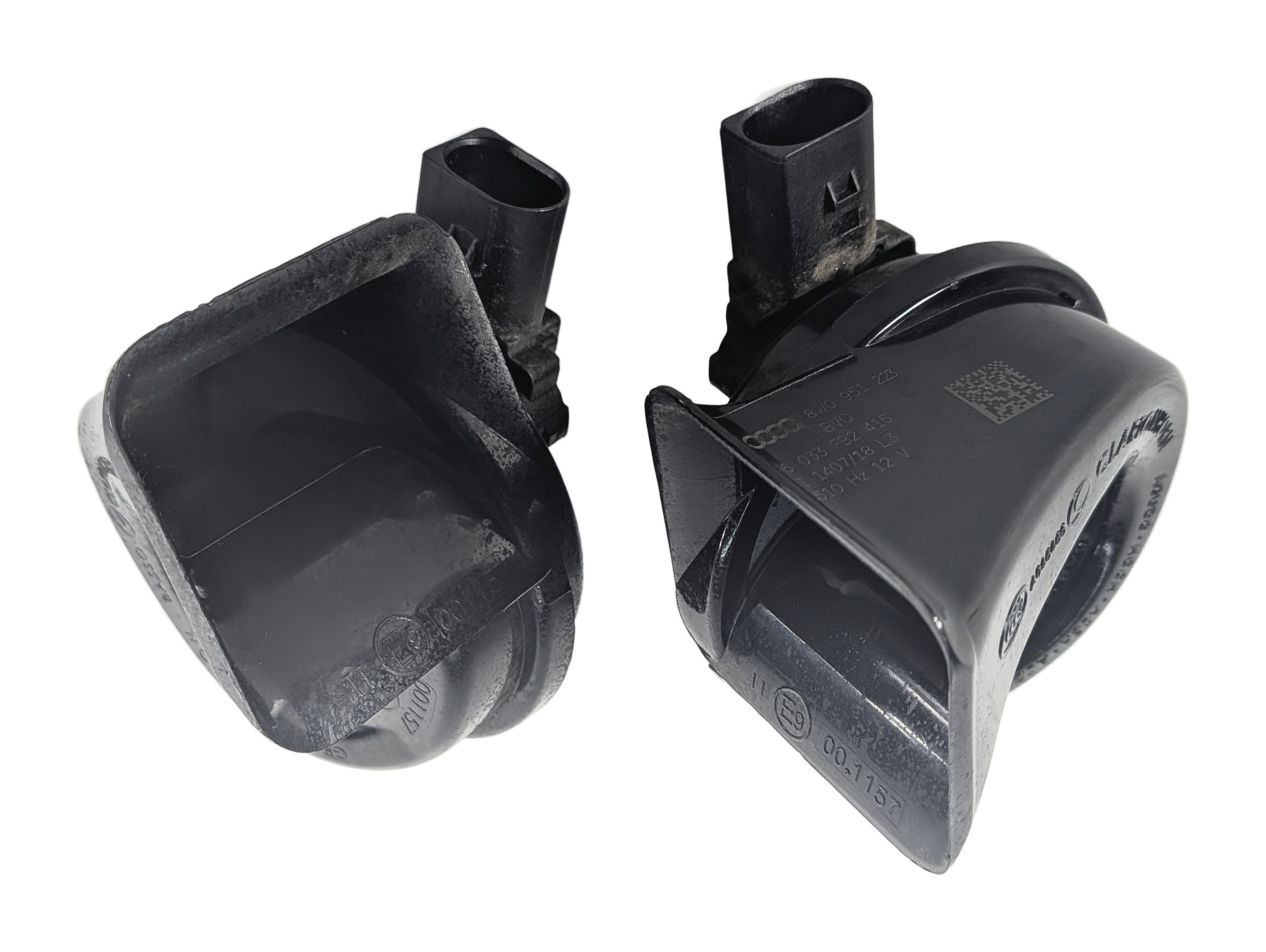 2017-2021 AUDI A4 A5 S4 S5 ALLROAD (B9 8W 8W6) HIGH & LOW TONE HORN SET-2 — exact item pictured
