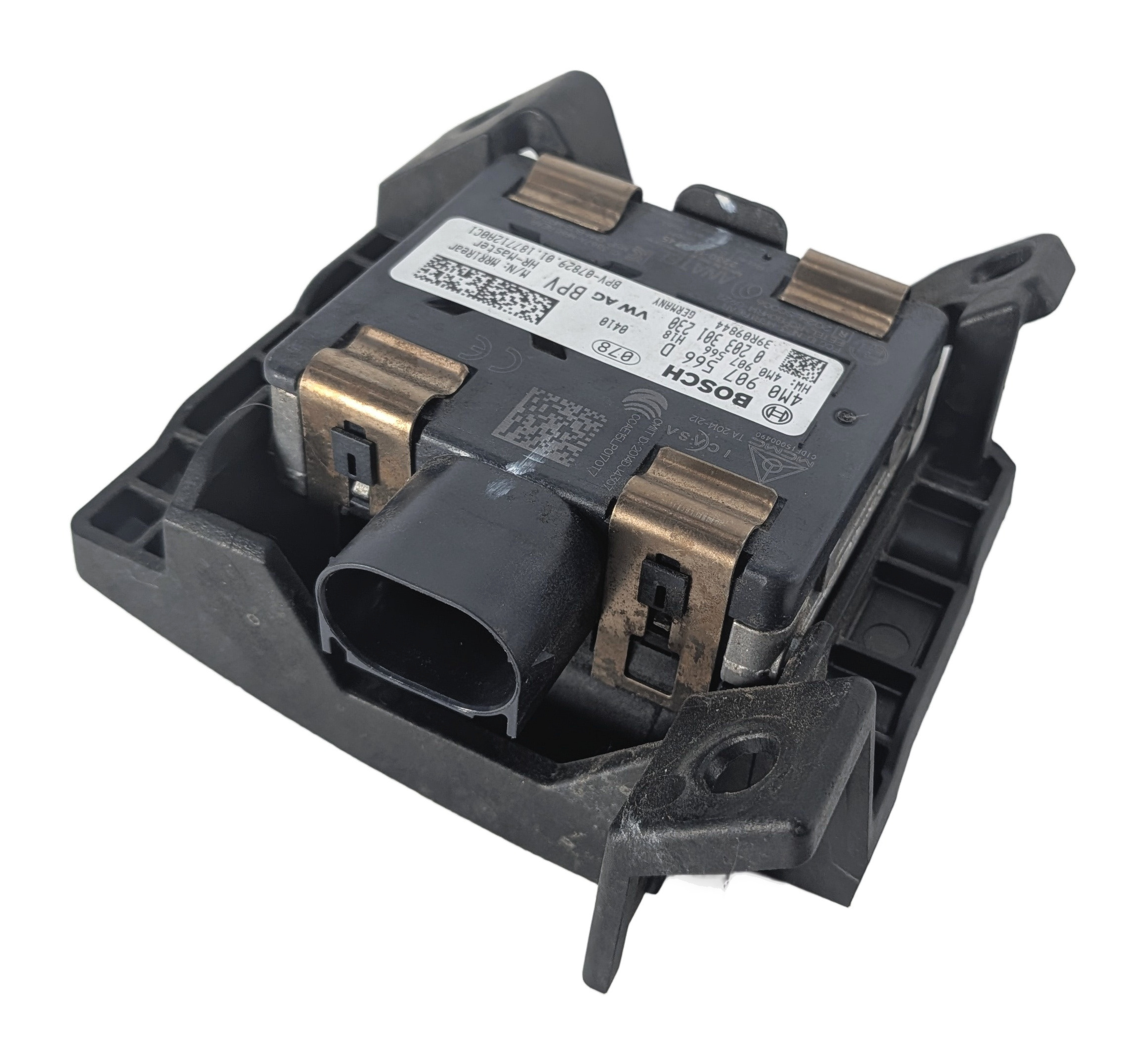 17-19 AUDI A4 (B9 8W) REAR RIGHT BLIND SPOT ALERT RADAR SENSOR MODULE (MASTER) — exact item pictured