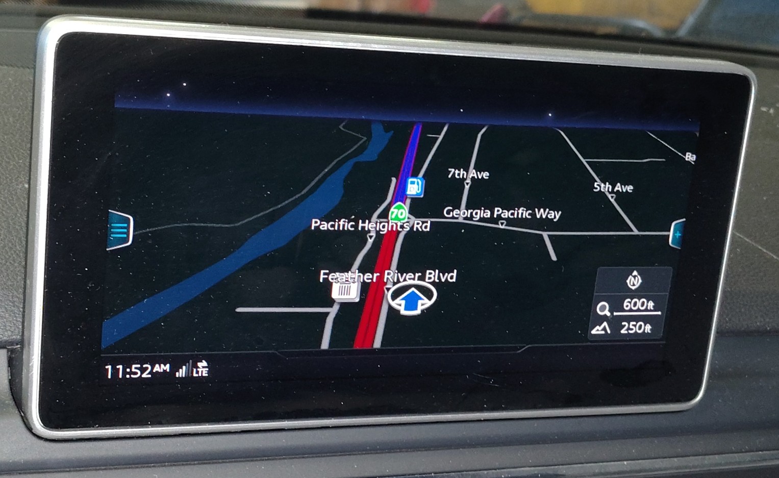 2017-2019 AUDI A4 A5 S5 (B9 8W 8W6) FRONT GPS NAVIGATION MEDIA DISPLAY SCREEN — exact item pictured