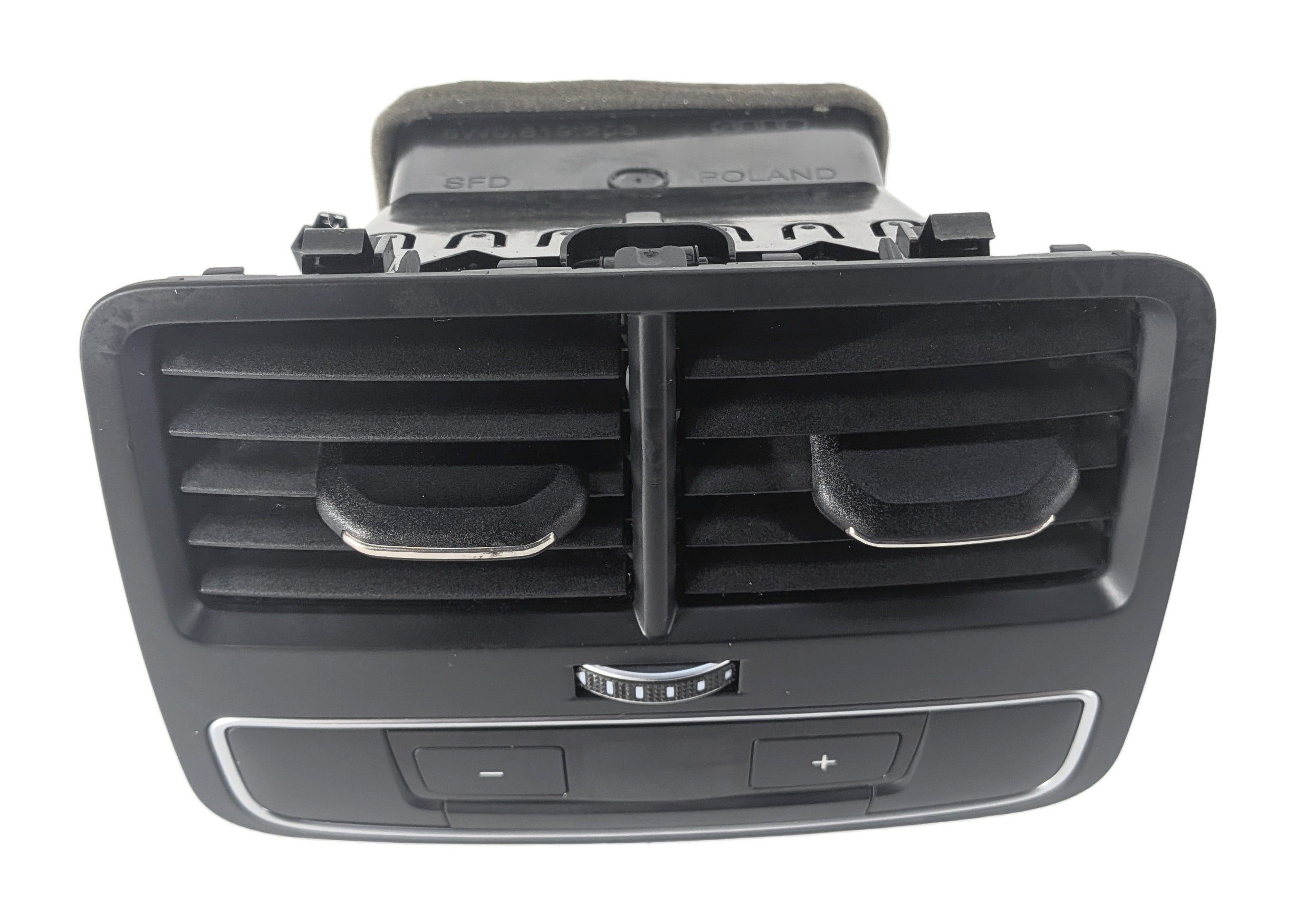 2018 AUDI A4 (B9 8W) REAR CENTER CONSOLE HEAT AIR AC HVAC VENT GRILLE (Black) — exact item pictured